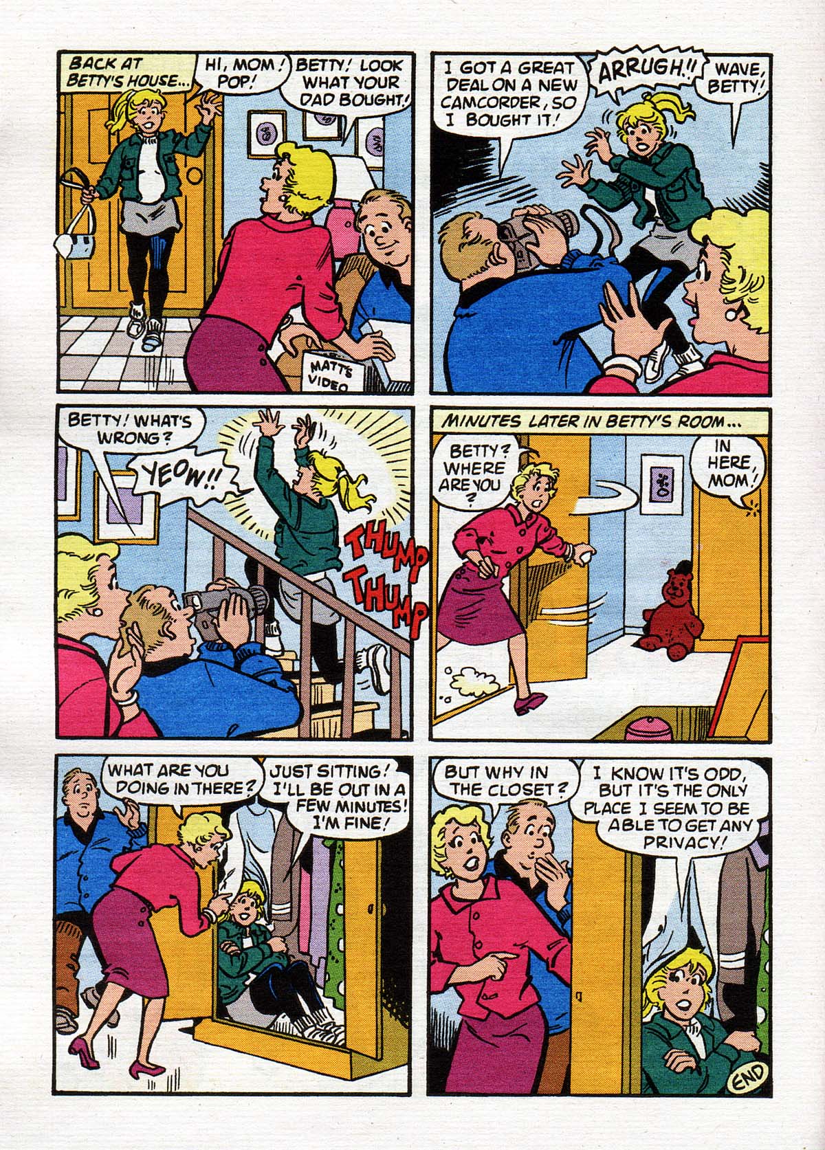 Read online Betty and Veronica Digest Magazine comic -  Issue #145 - 70
