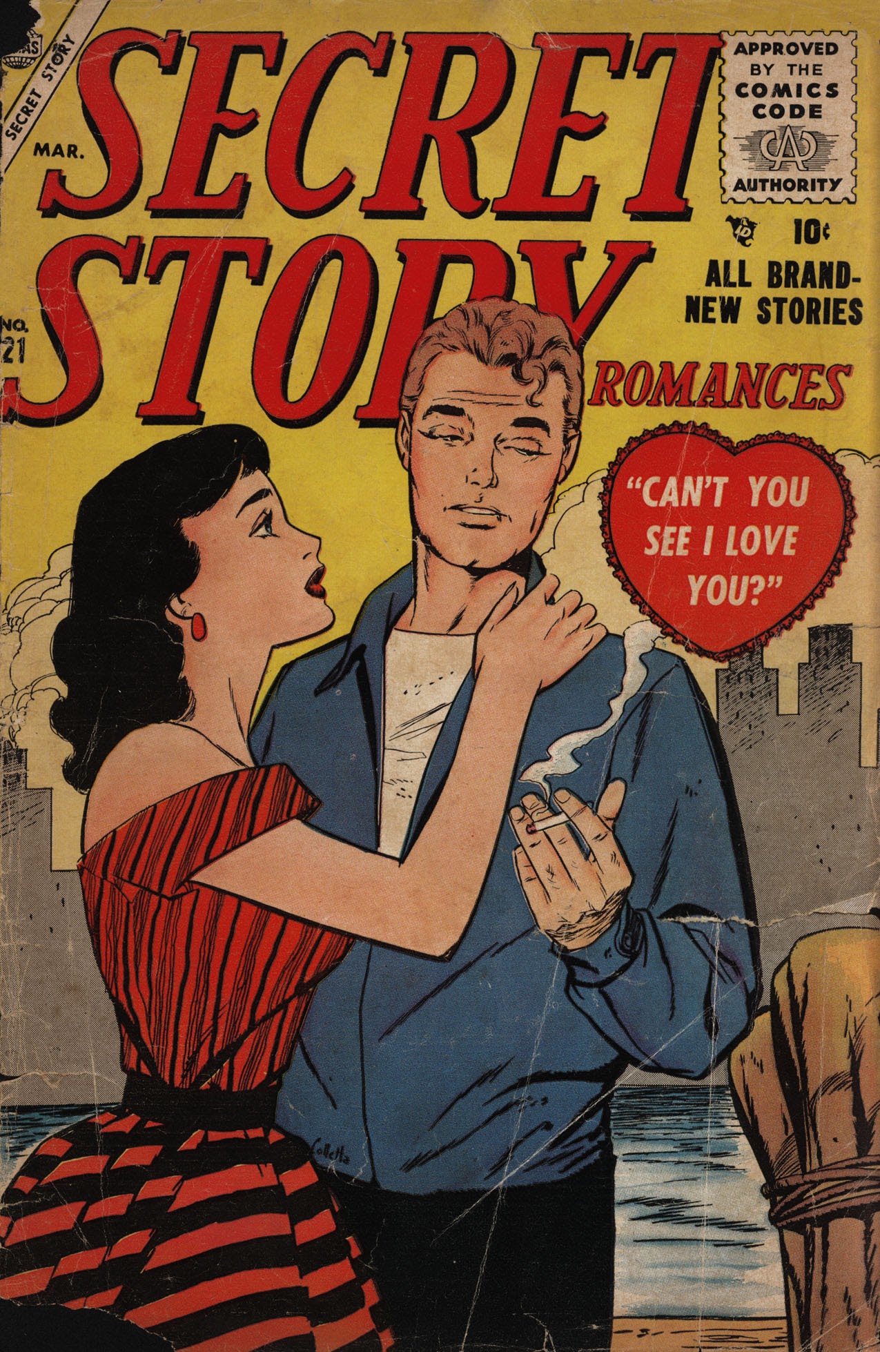 Read online Secret Story Romances comic -  Issue #21 - 1