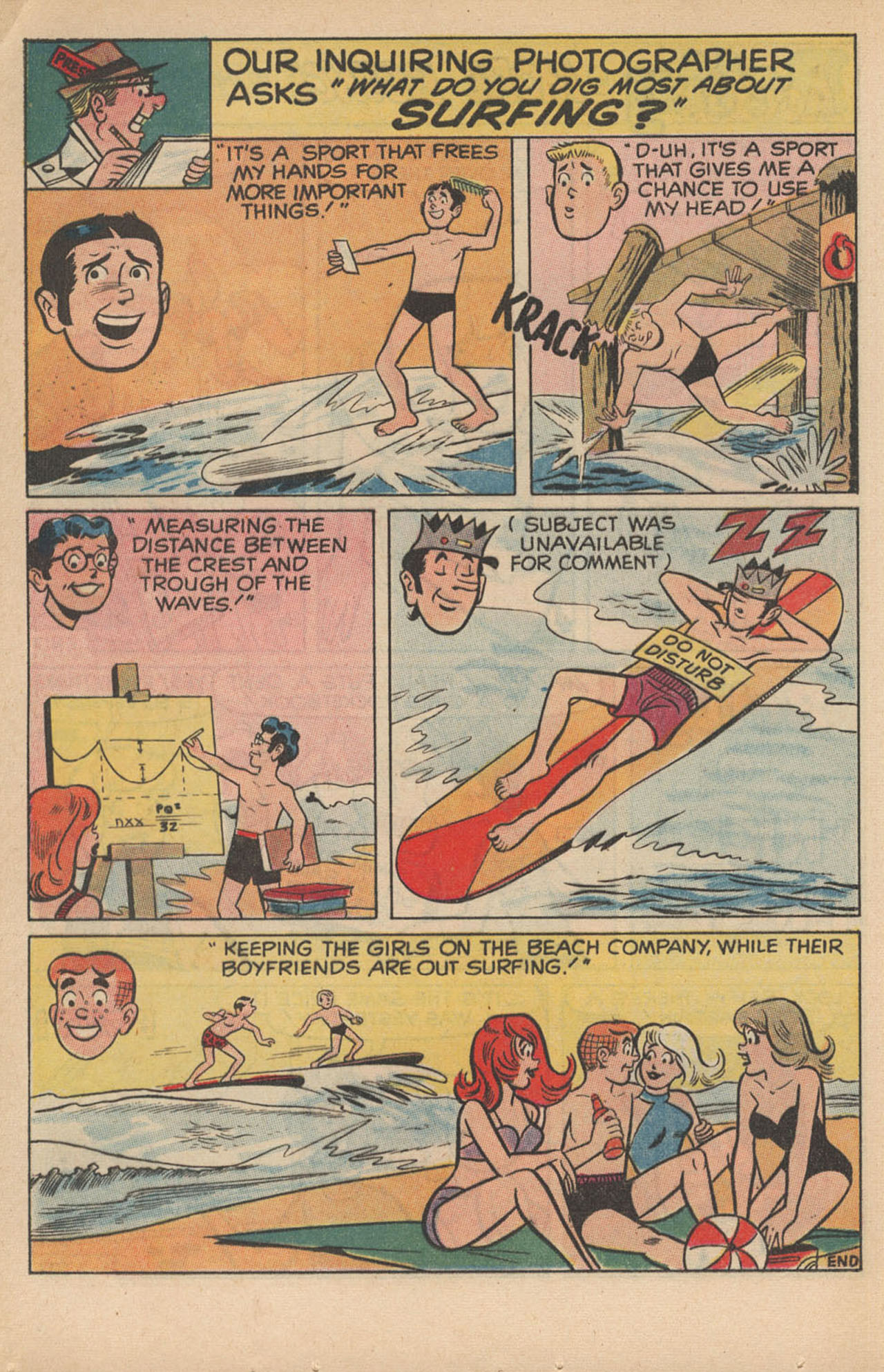 Read online Archie's Joke Book Magazine comic -  Issue #154 - 16