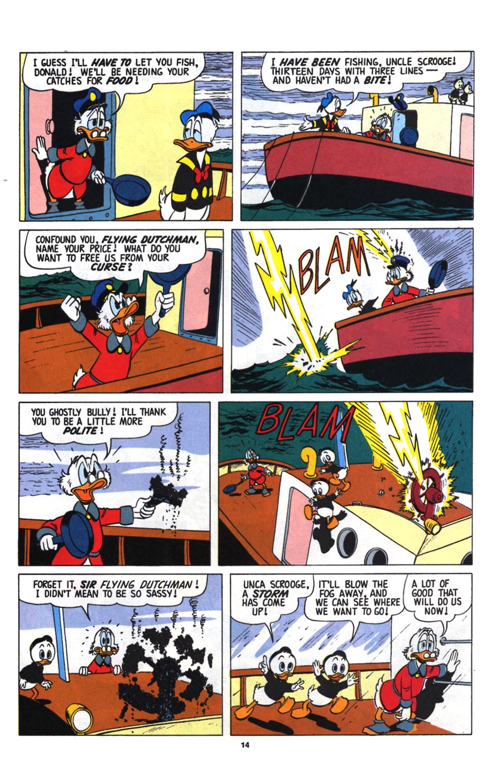 Read online Uncle Scrooge (1953) comic -  Issue #255 - 16