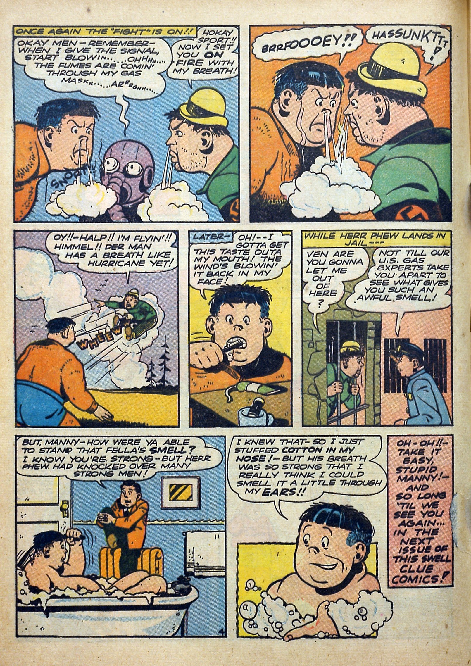 Read online Clue Comics comic -  Issue #4 - 32