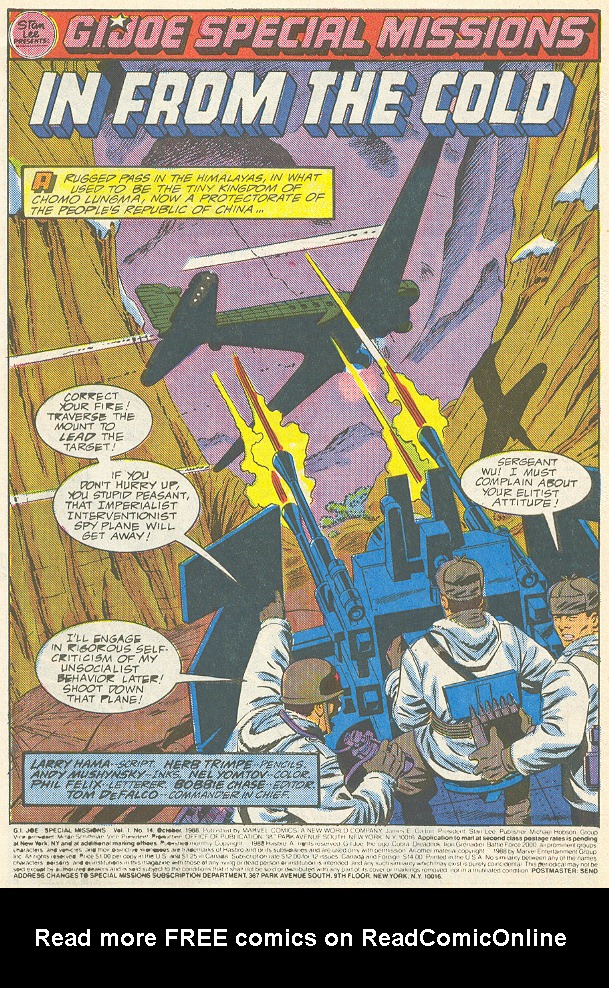Read online G.I. Joe Special Missions comic -  Issue #14 - 2