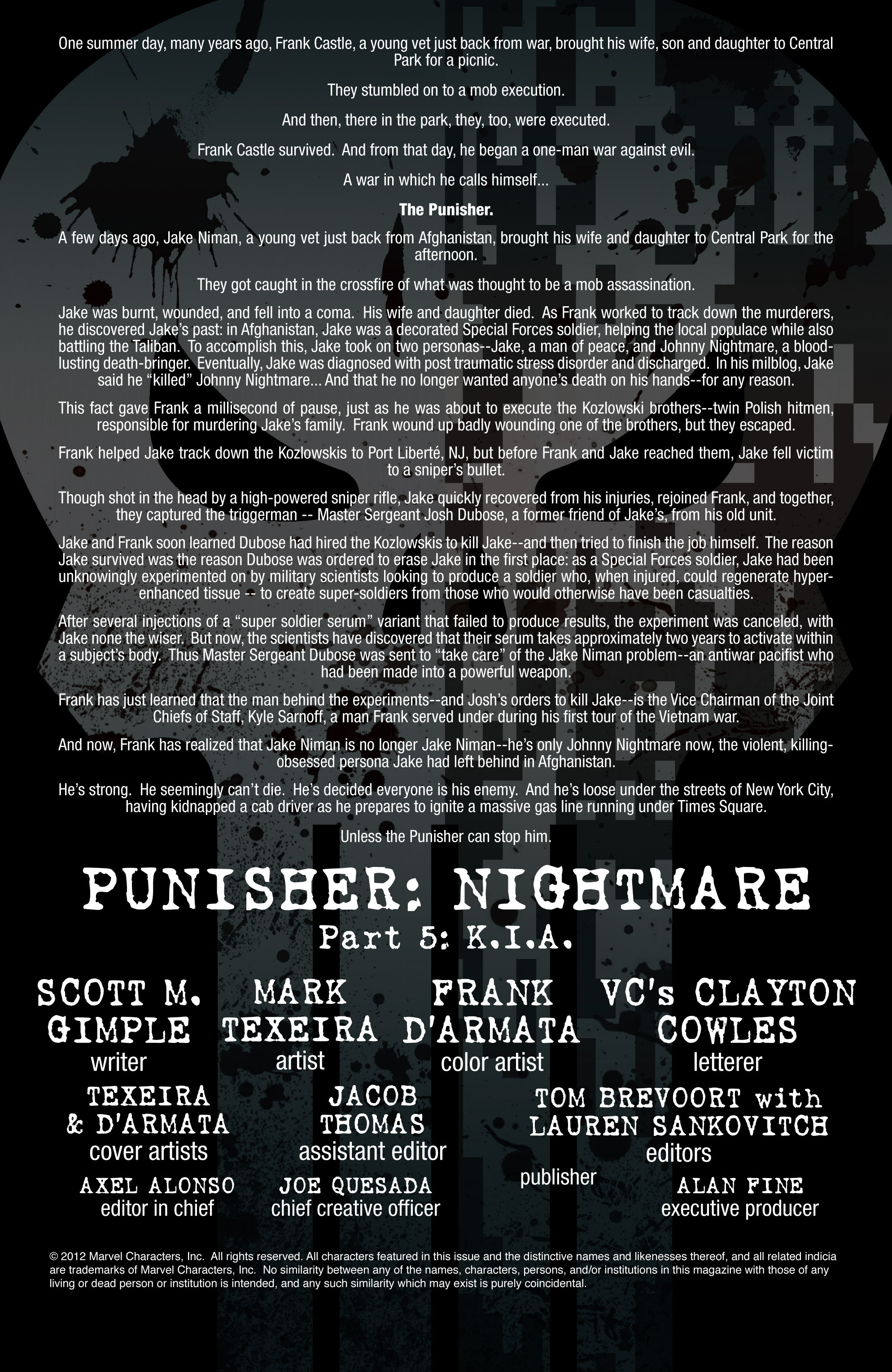 Read online Punisher: Nightmare comic -  Issue #5 - 3