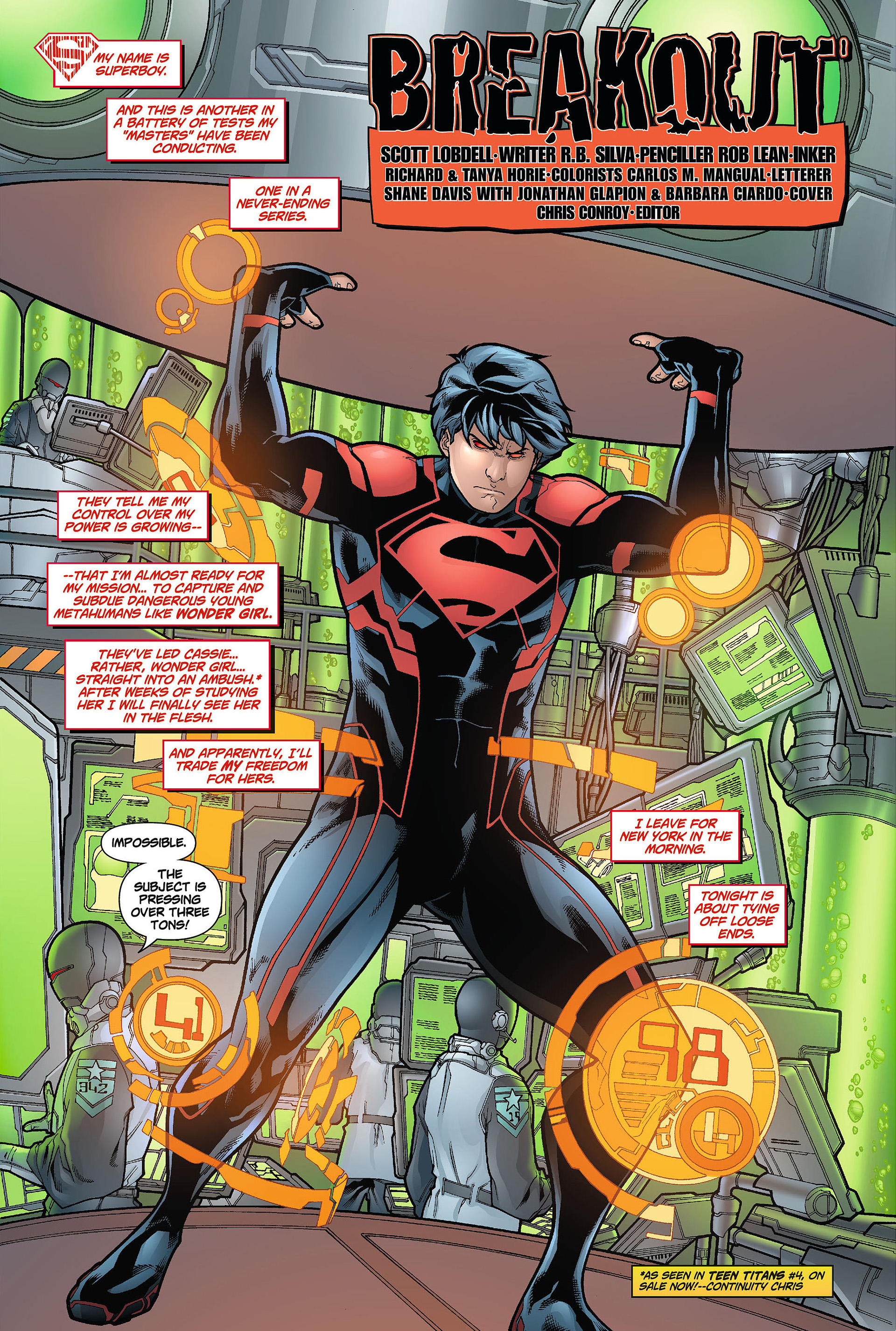 Read online Superboy (2012) comic -  Issue #5 - 2