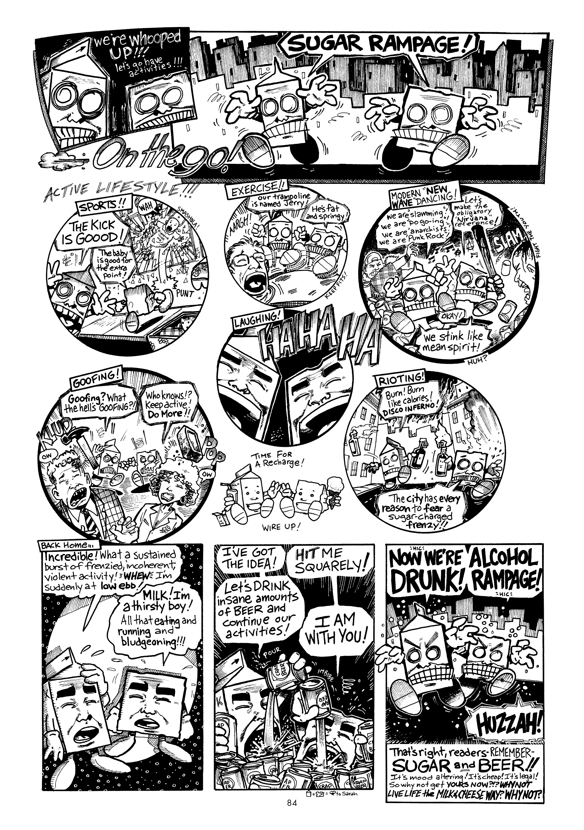 Read online Milk And Cheese: Dairy Products Gone Bad! comic -  Issue # Full - 86