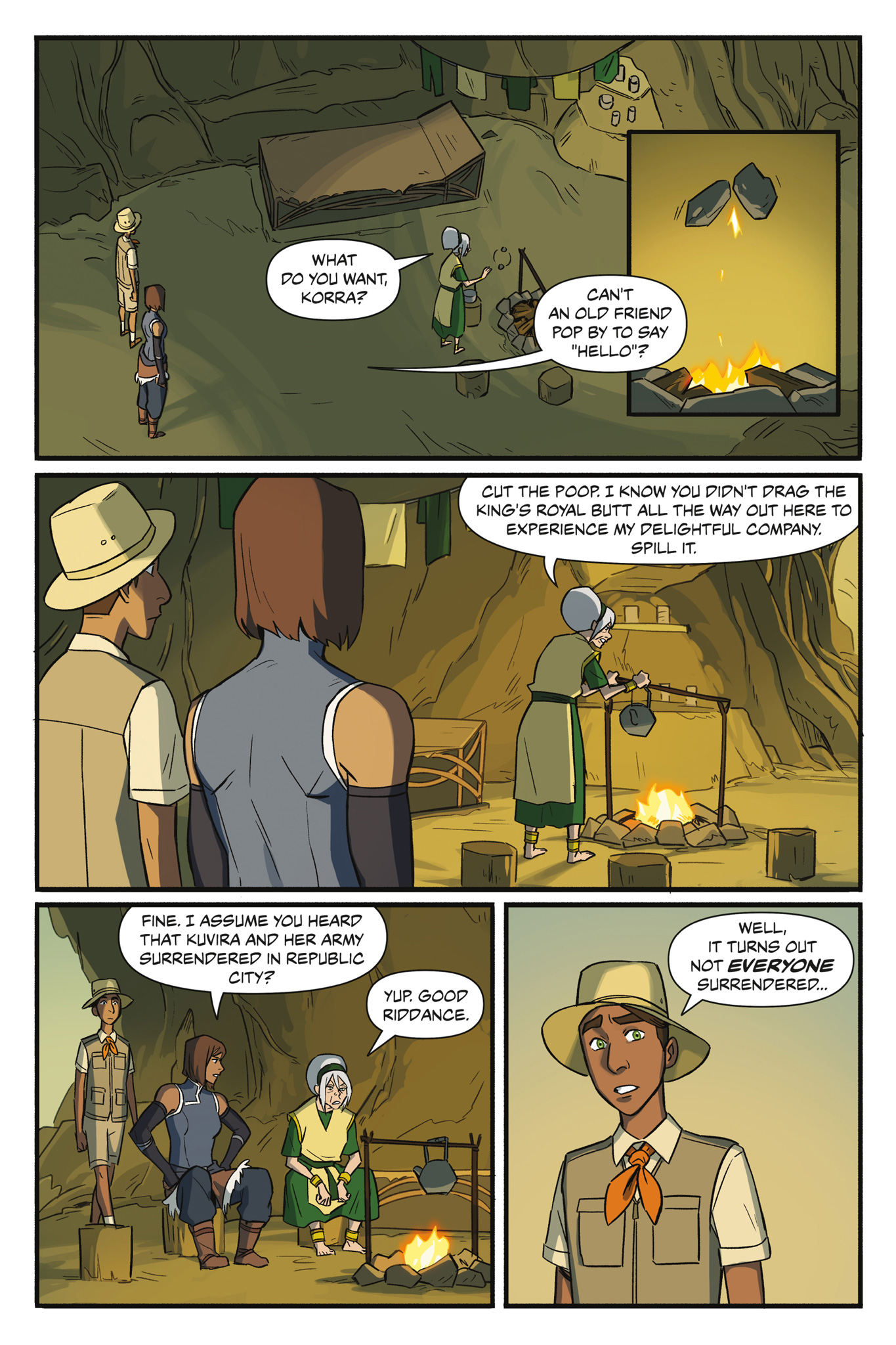 Read online Nickelodeon The Legend of Korra: Ruins of the Empire comic -  Issue # TPB 2 - 32