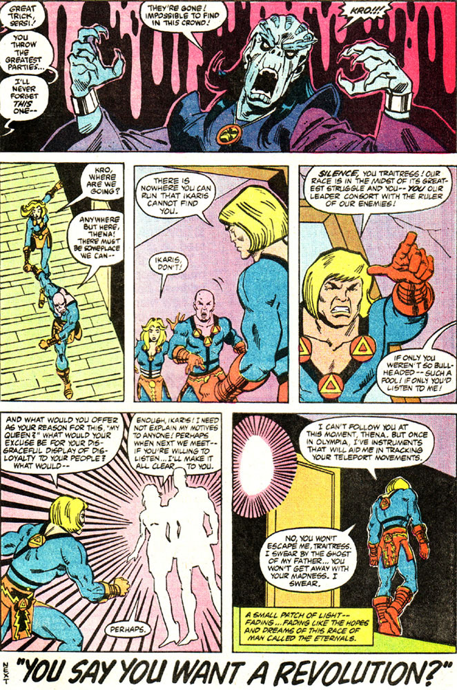 Read online Eternals (1985) comic -  Issue #8 - 24