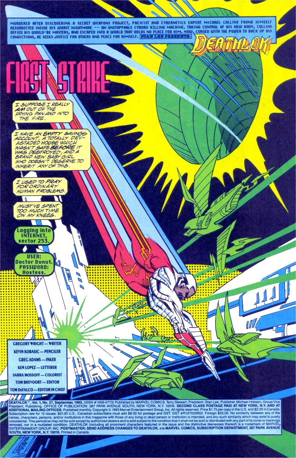 Read online Deathlok (1991) comic -  Issue #27 - 2