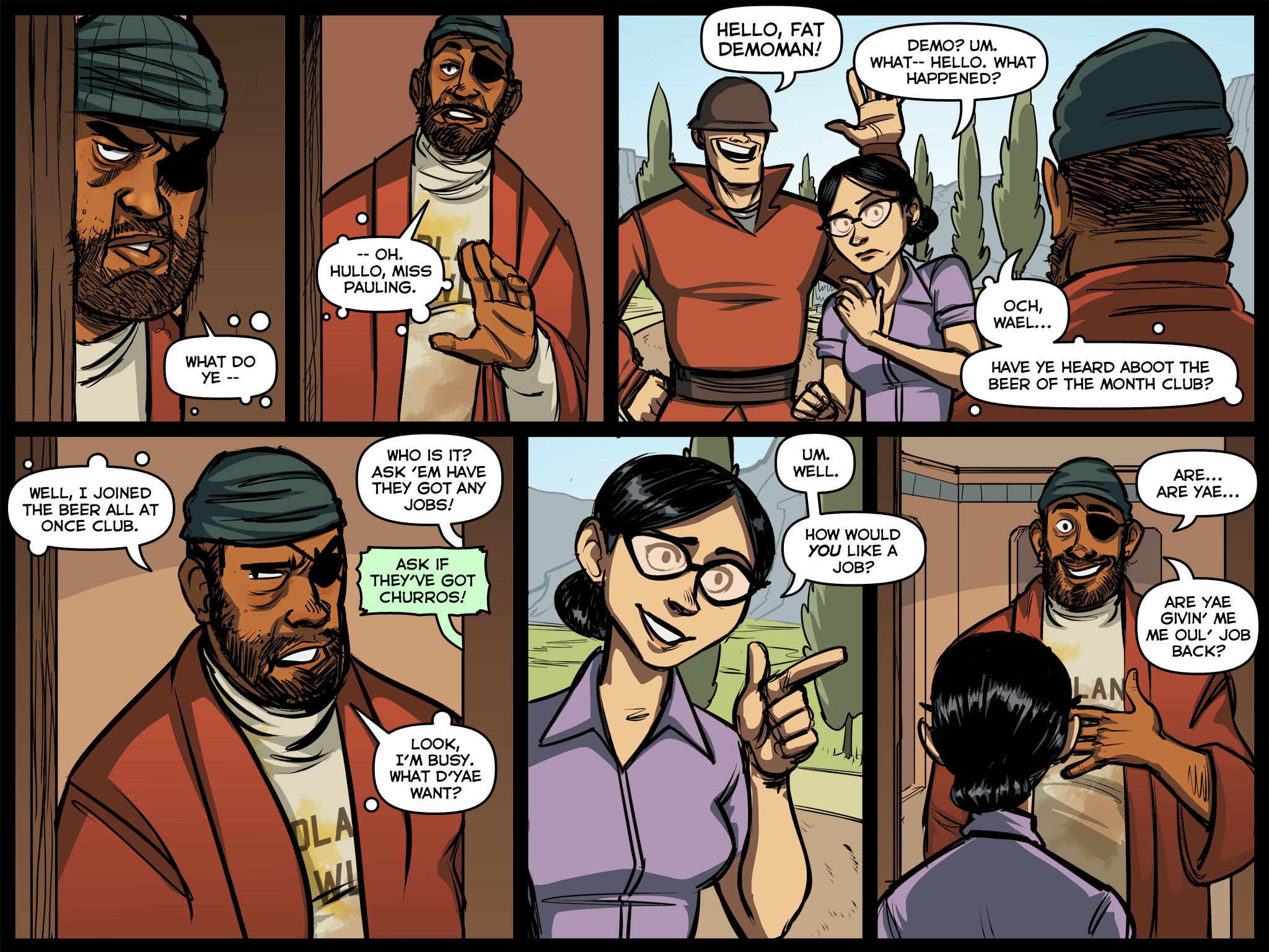 Read online Team Fortress 2 comic -  Issue #1 - 60