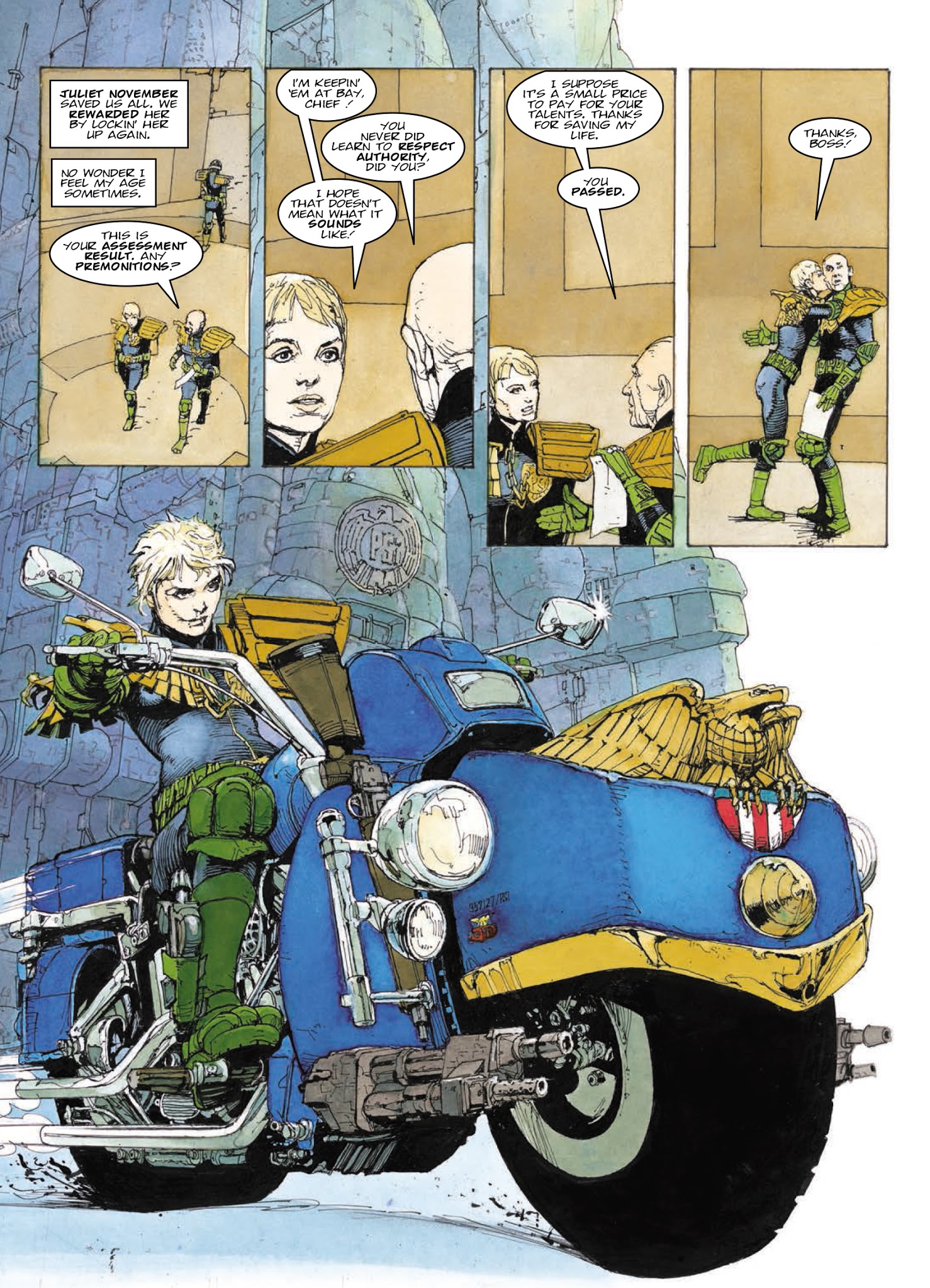 Read online Judge Anderson: The Psi Files comic -  Issue # TPB 4 - 217