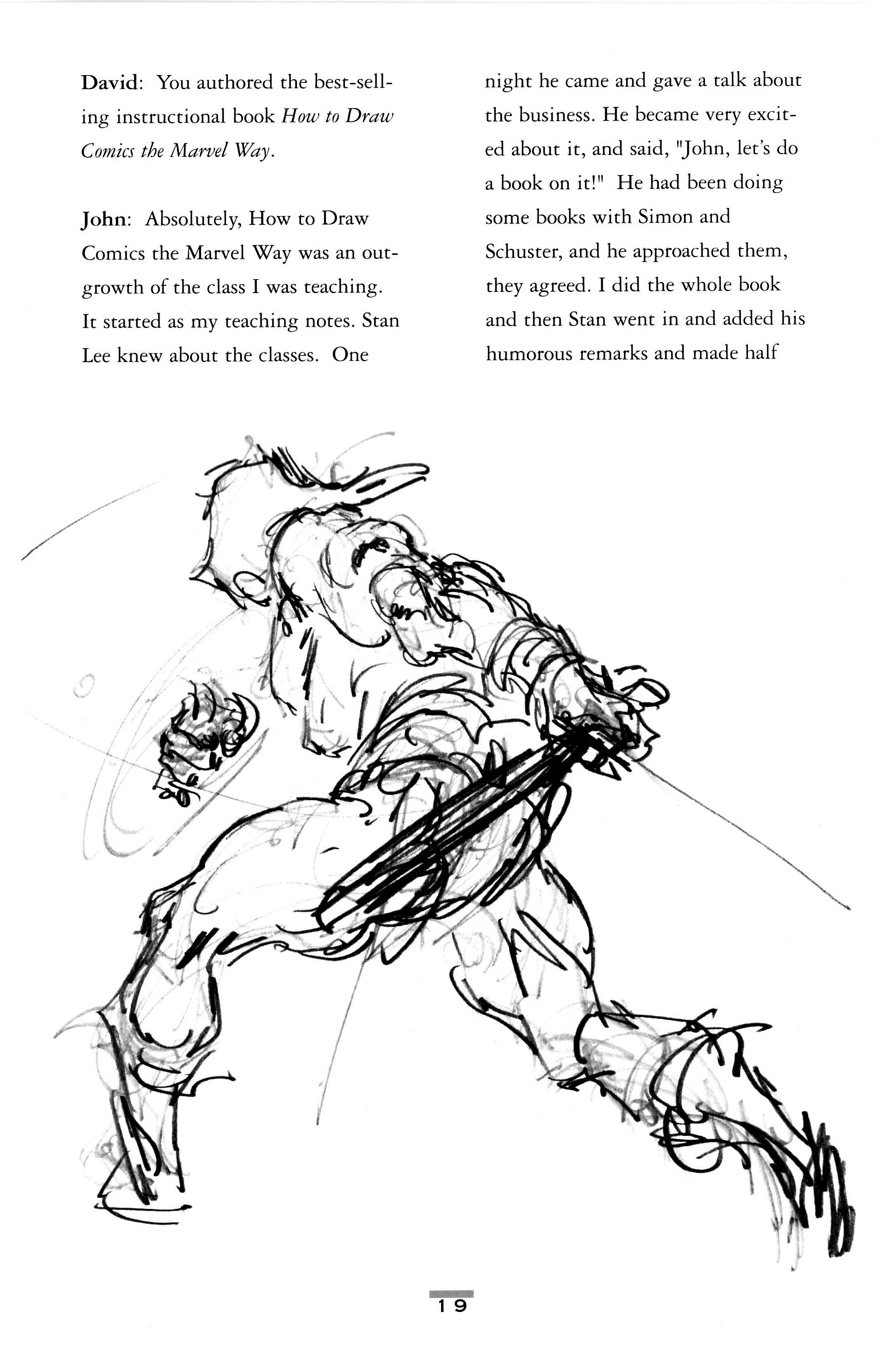 Read online John Buscema Sketchbook comic -  Issue # TPB - 23