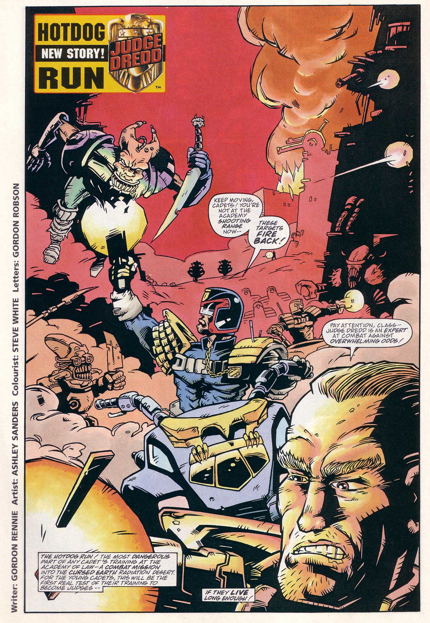 Read online Judge Dredd Lawman of the Future comic -  Issue #20 - 3
