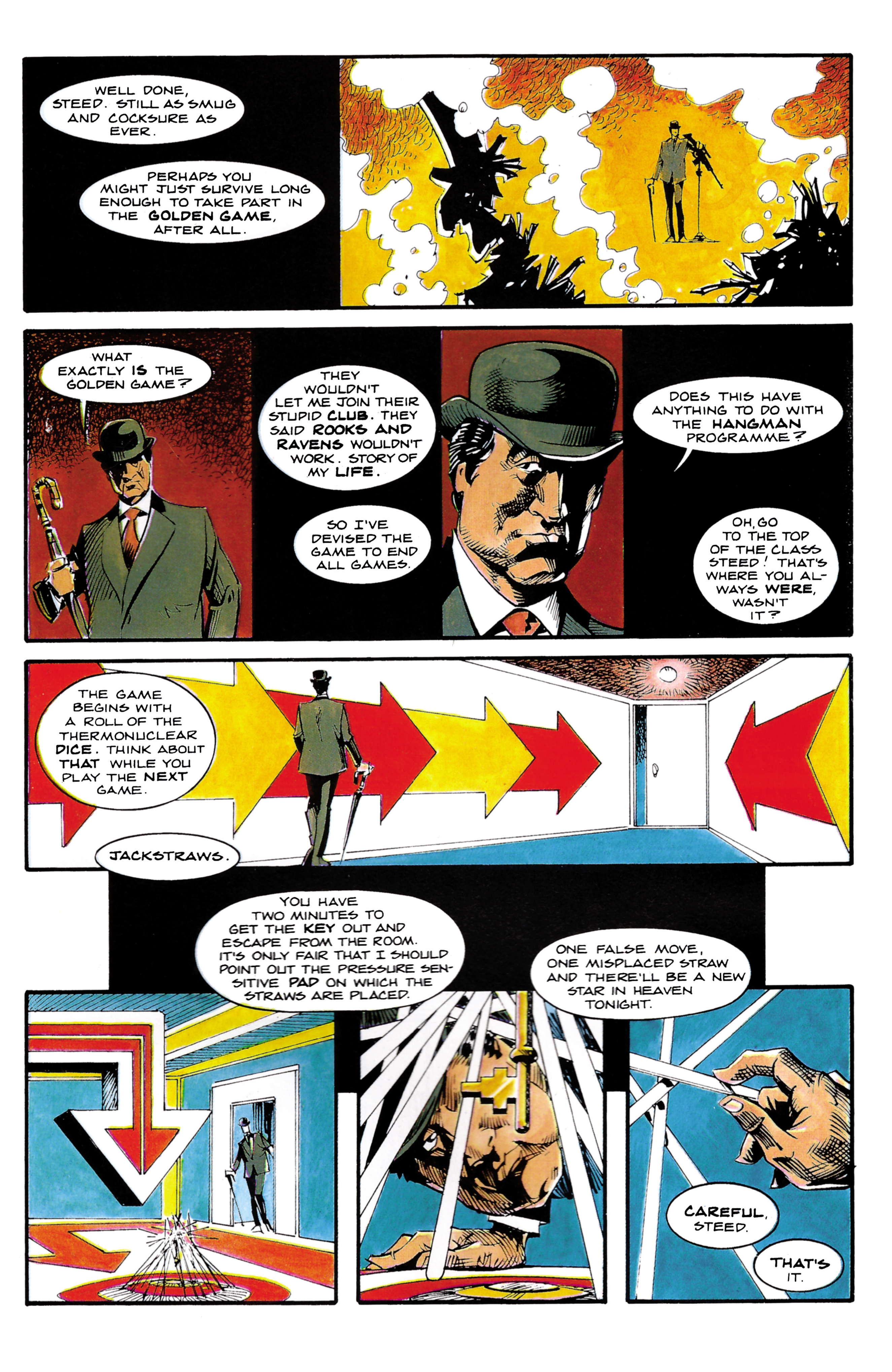 Read online Steed & Mrs. Peel: Golden Game comic -  Issue # Full - 74