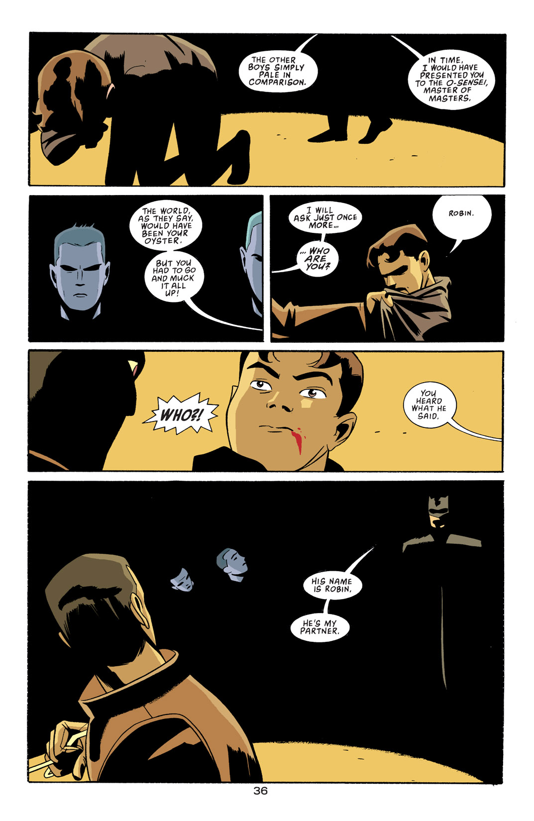 Read online Robin: Year One comic -  Issue #4 - 39