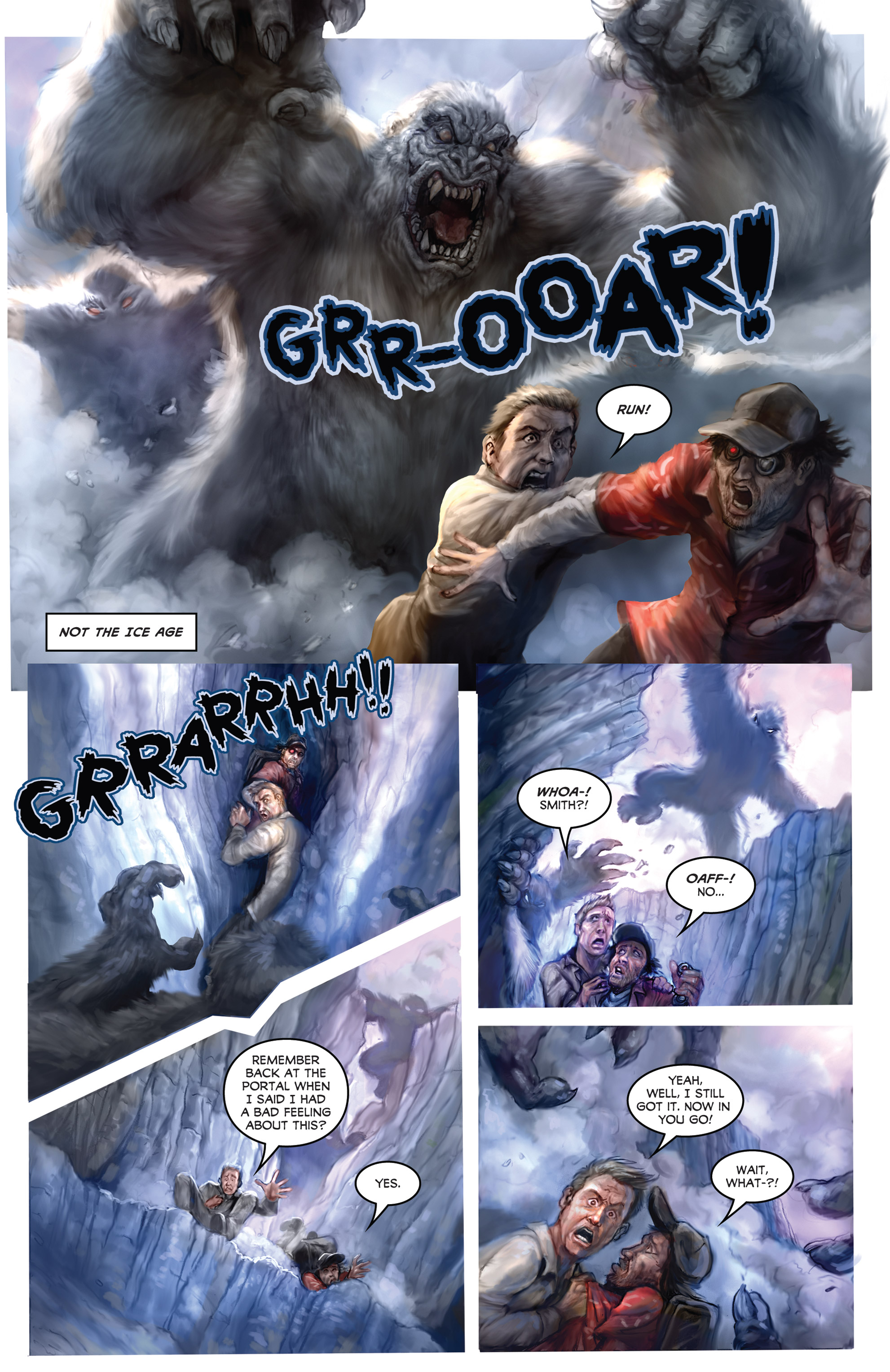 Read online American Mythology Dark: Werewolves vs Dinosaurs comic -  Issue #2 - 4