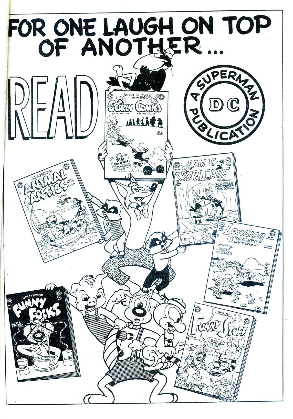 Read online Funny Stuff comic -  Issue #47 - 51