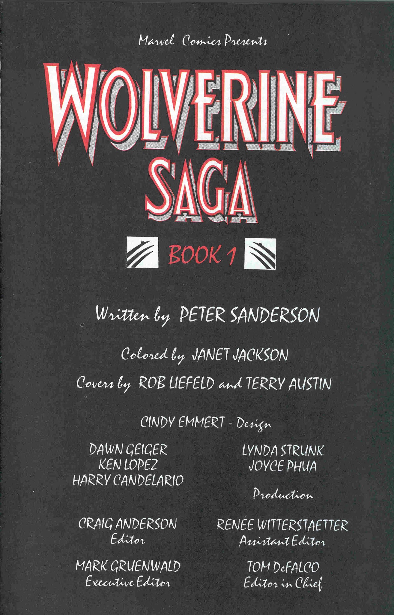 Read online Wolverine Saga comic -  Issue #1 - 5