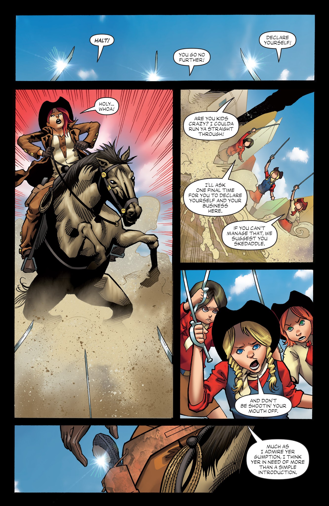 Read online Legend of Oz: The Wicked West (2015) comic -  Issue #4 - 28