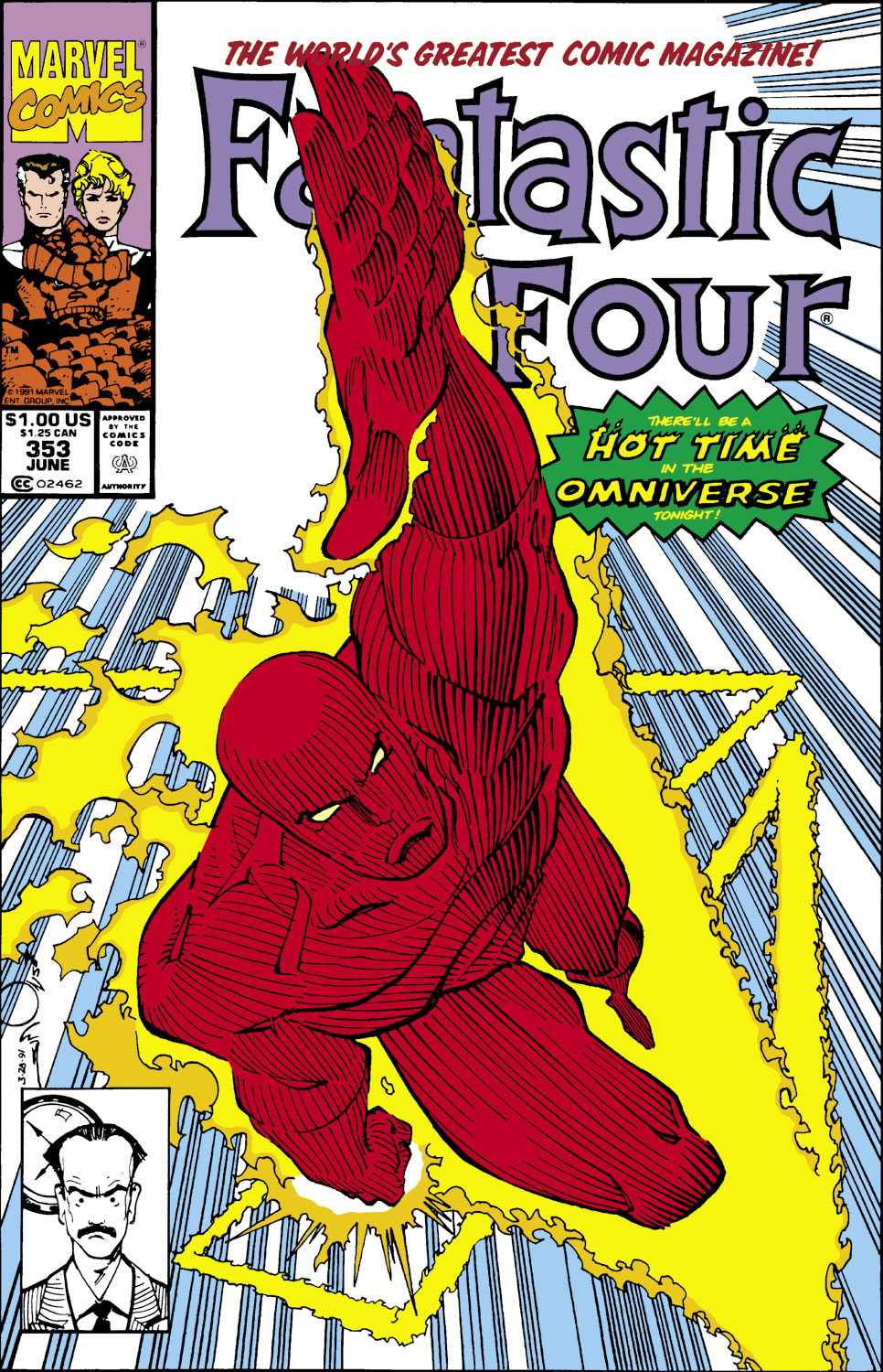 Read online Fantastic Four (1961) comic -  Issue #353 - 1
