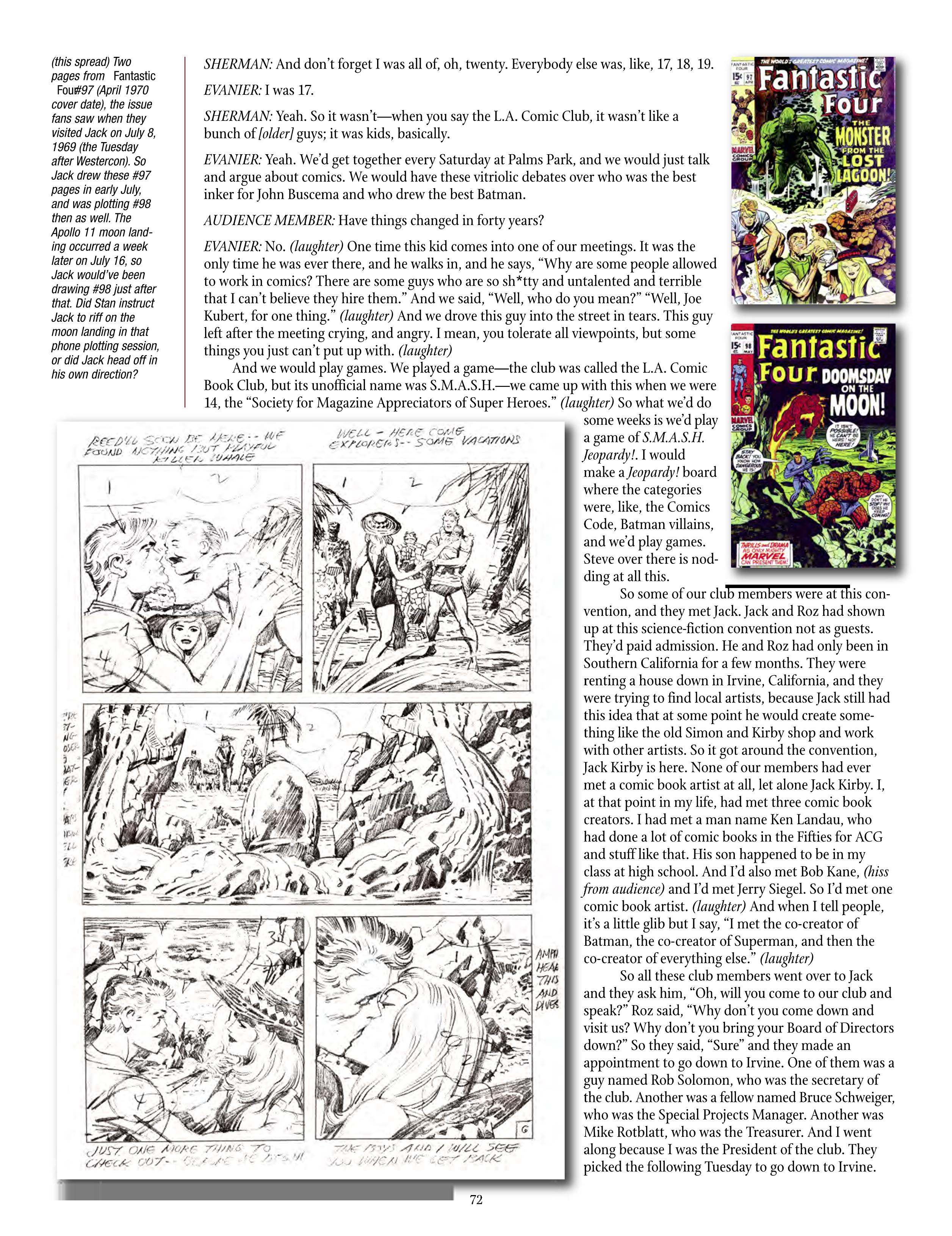 Read online The Jack Kirby Collector comic -  Issue #71 - 74