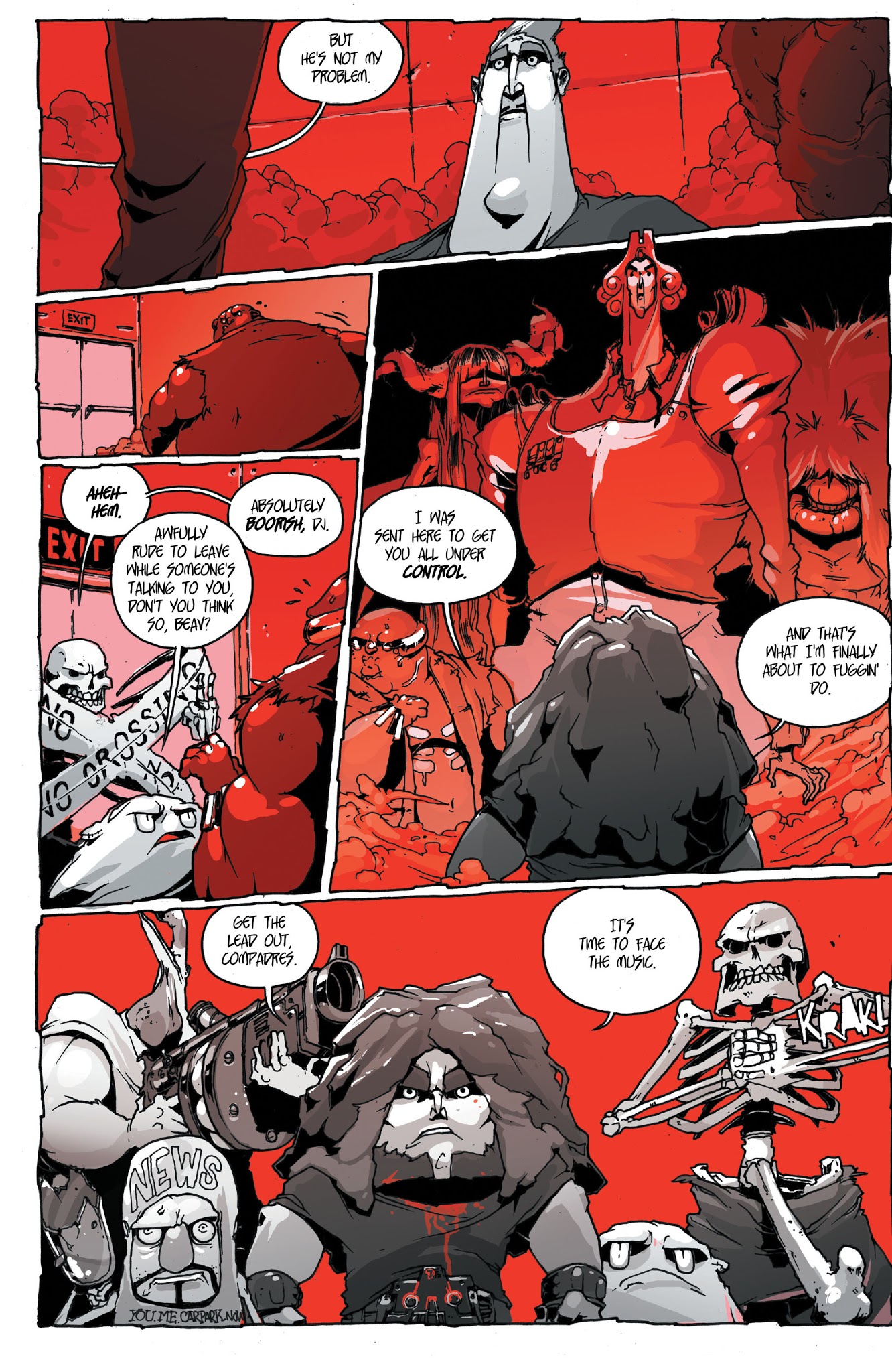 Read online Kill Audio comic -  Issue #6 - 18