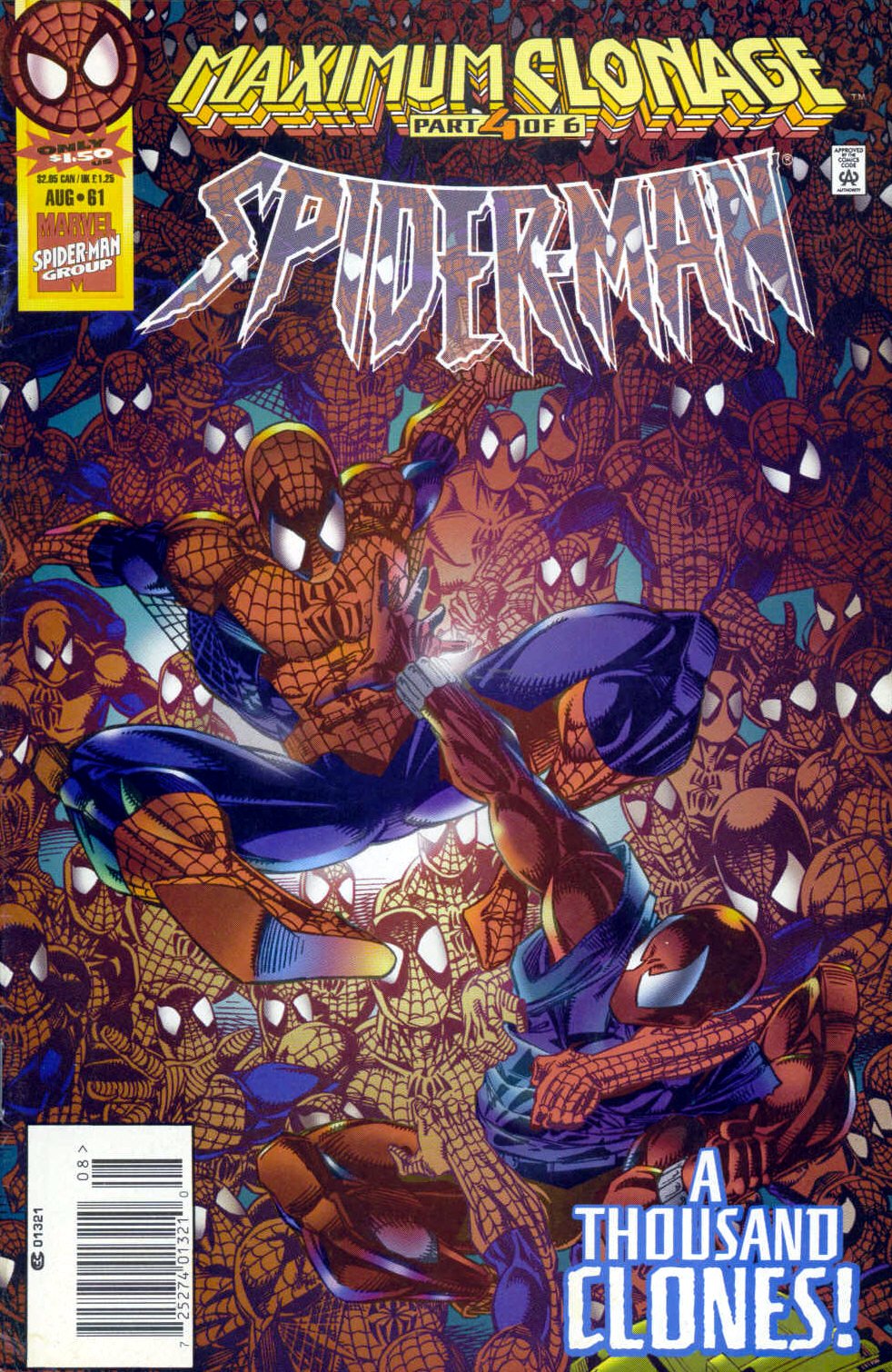 Read online Spider-Man (1990) comic -  Issue #61 - Heading Toward Omega - 1