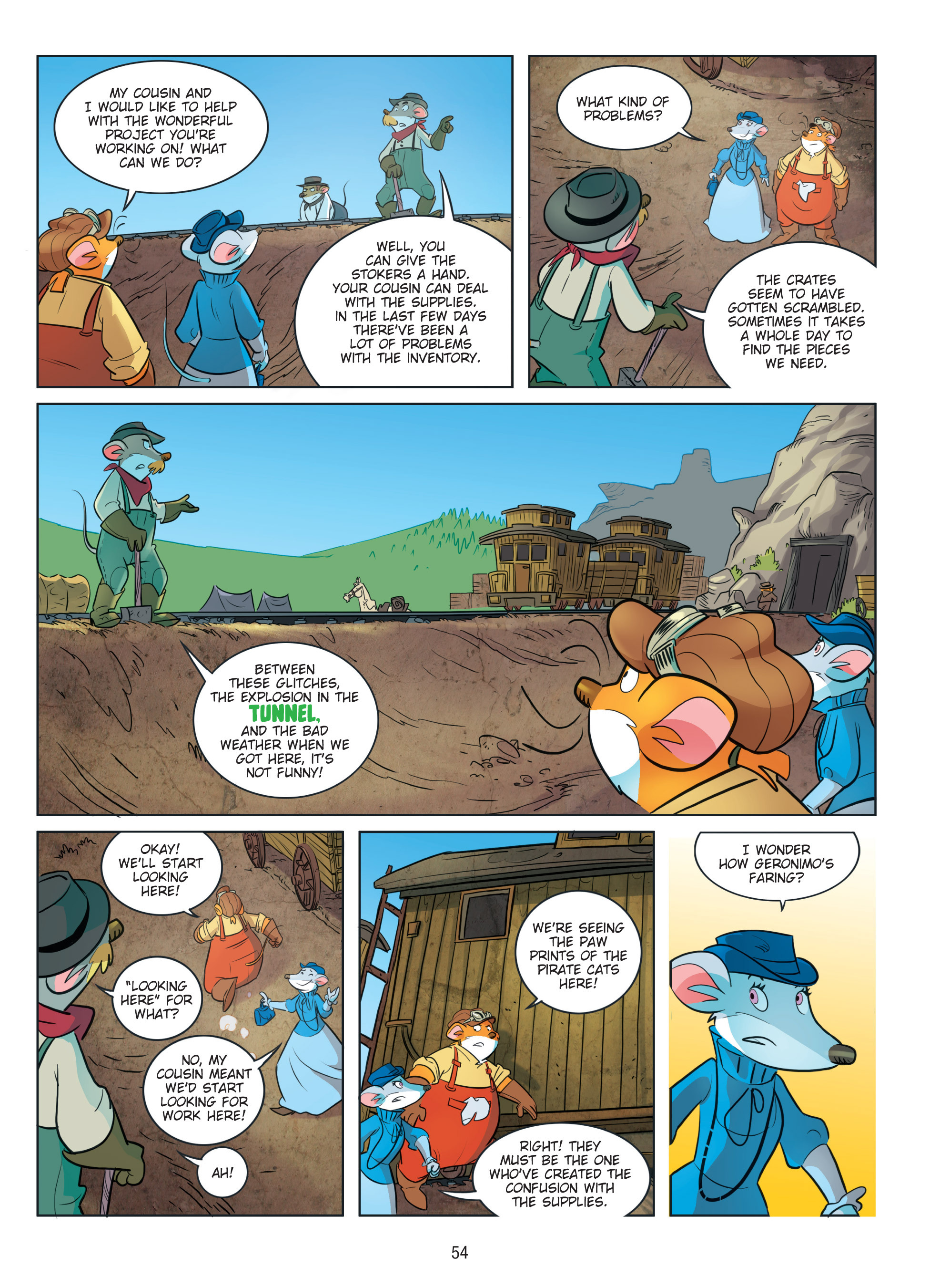 Read online Geronimo Stilton comic -  Issue # TPB 12 - 54