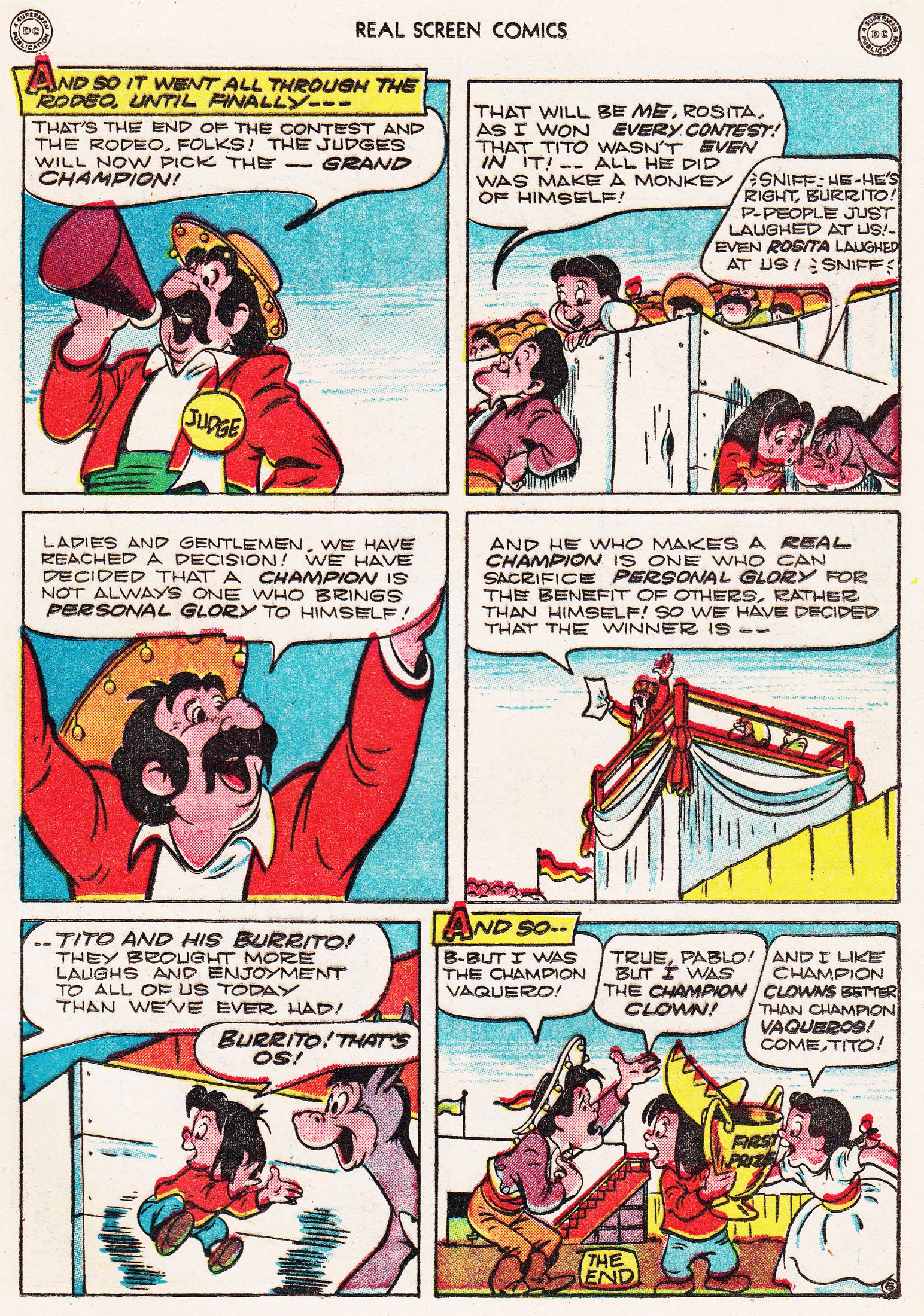 Read online Real Screen Comics comic -  Issue #22 - 23