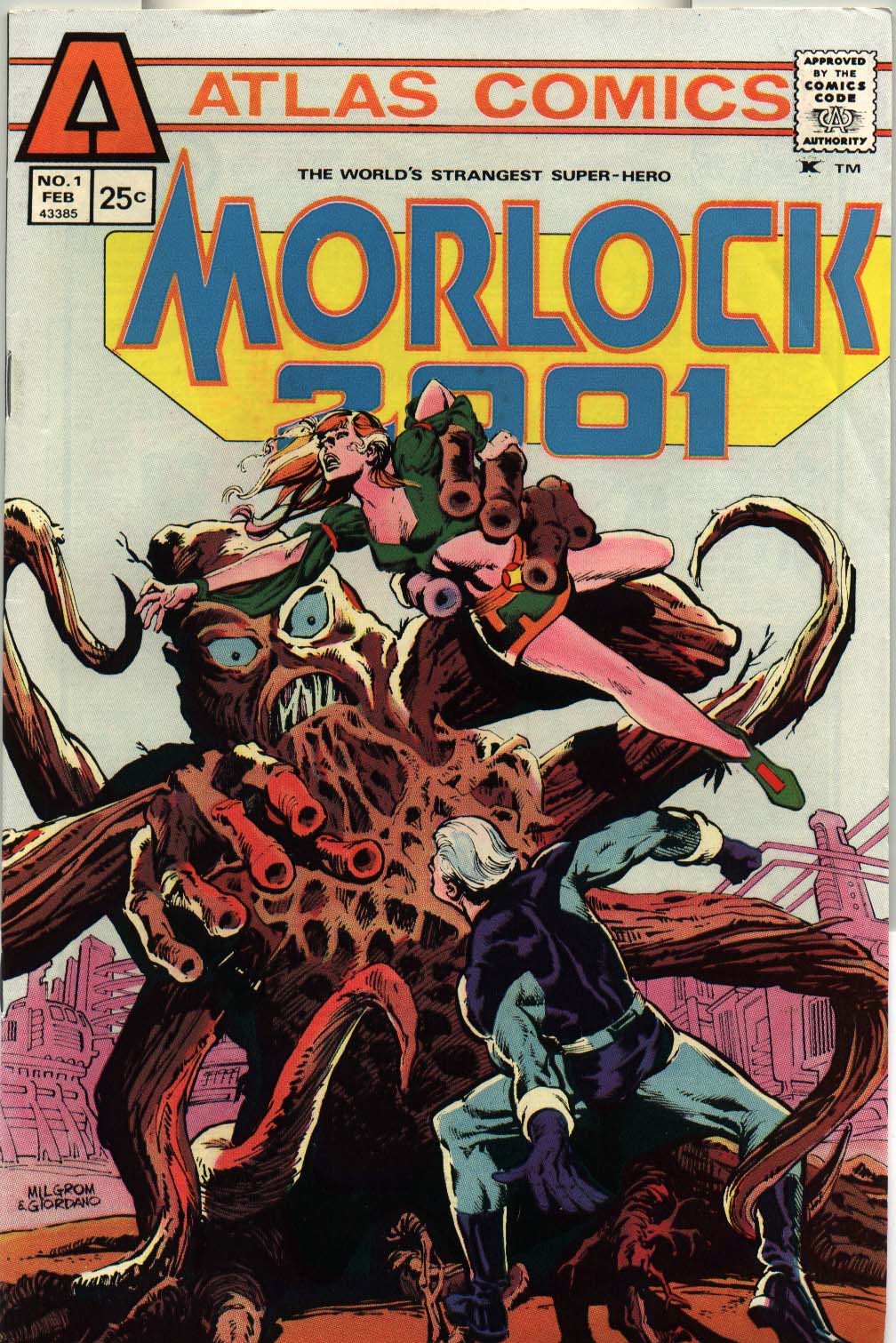 Read online Morlock 2001 comic -  Issue #1 - 1