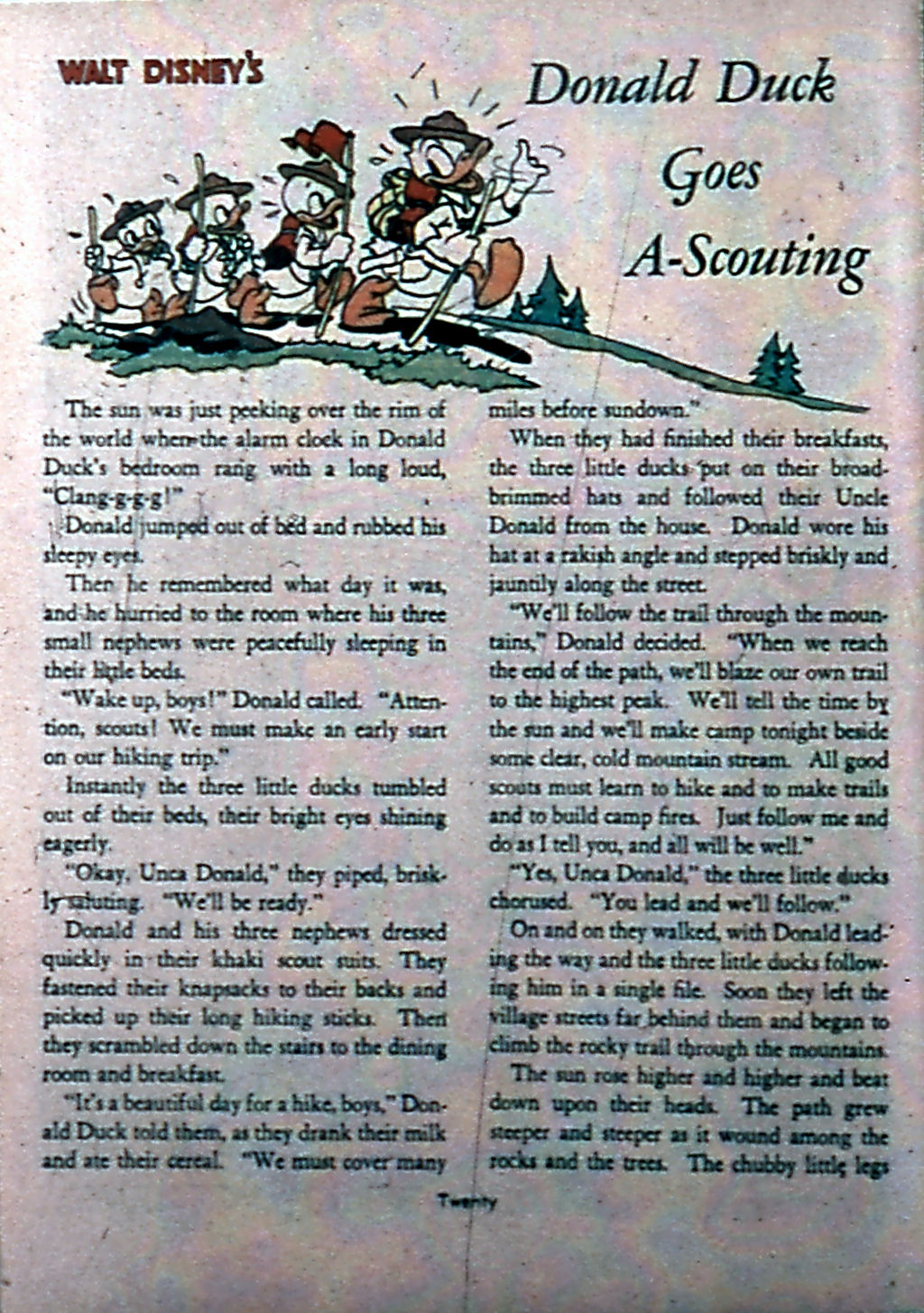 Read online Walt Disney's Comics and Stories comic -  Issue #2 - 23