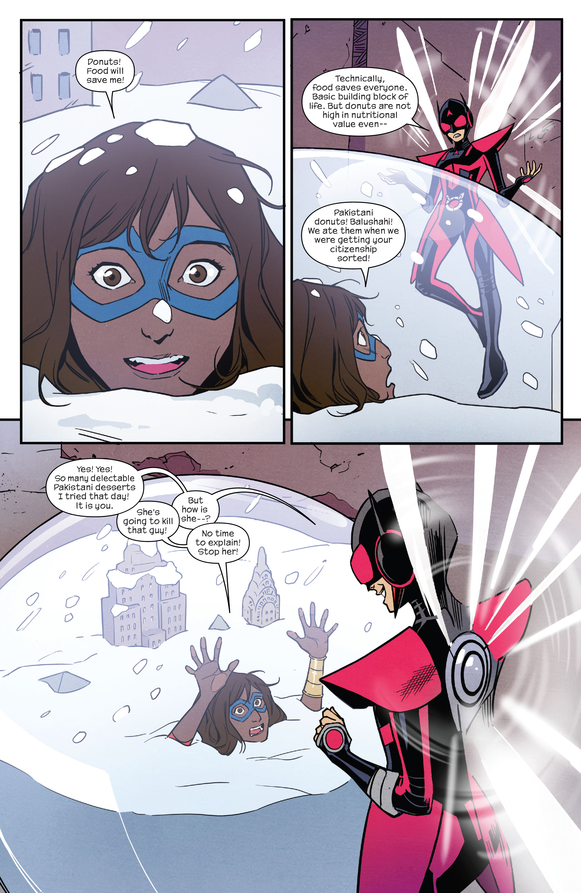 Read online Ms. Marvel: Beyond the Limit comic -  Issue #4 - 7