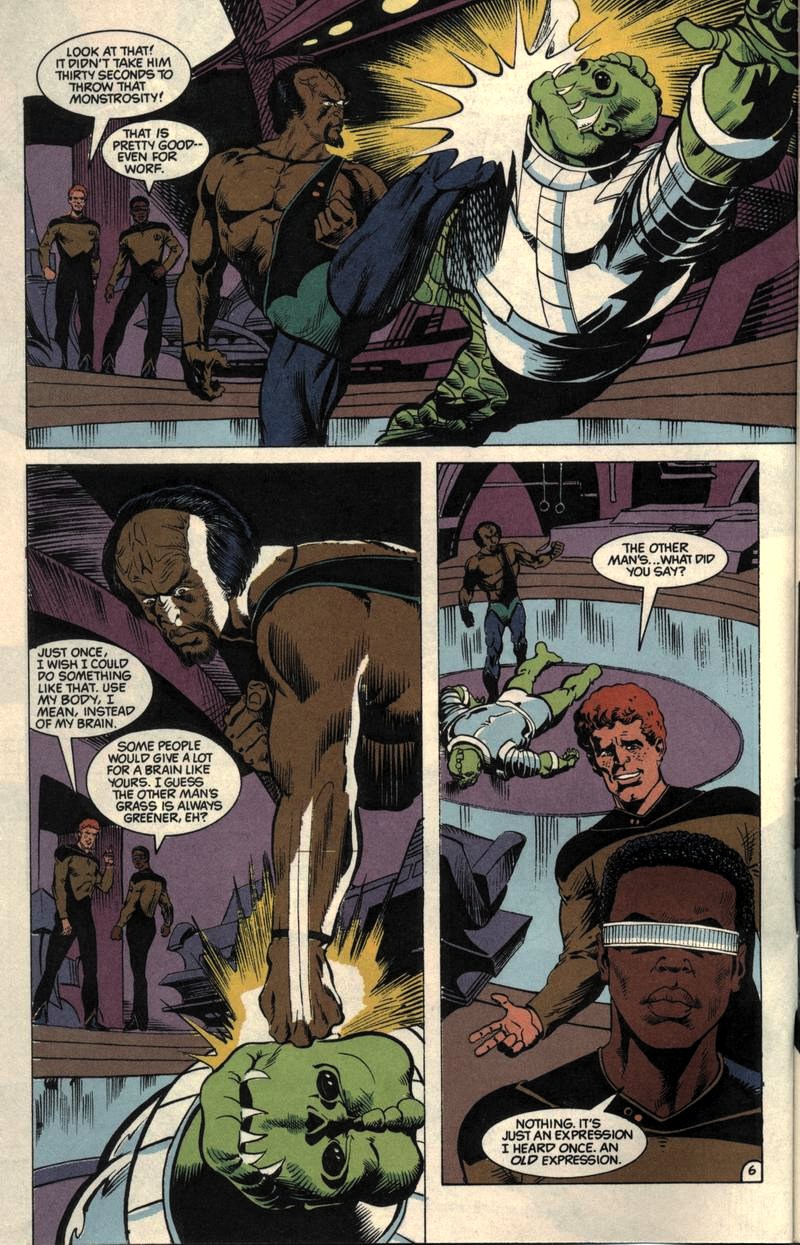 Read online Star Trek: The Next Generation (1989) comic -  Issue #1 - 7