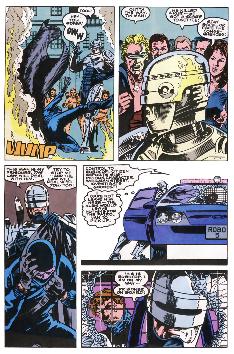 Read online Robocop (1990) comic -  Issue #10 - 11