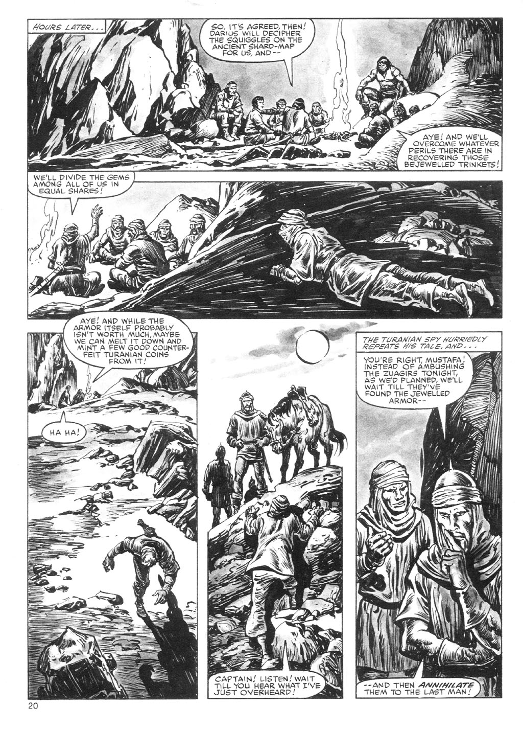 Read online The Savage Sword Of Conan comic -  Issue #87 - 20