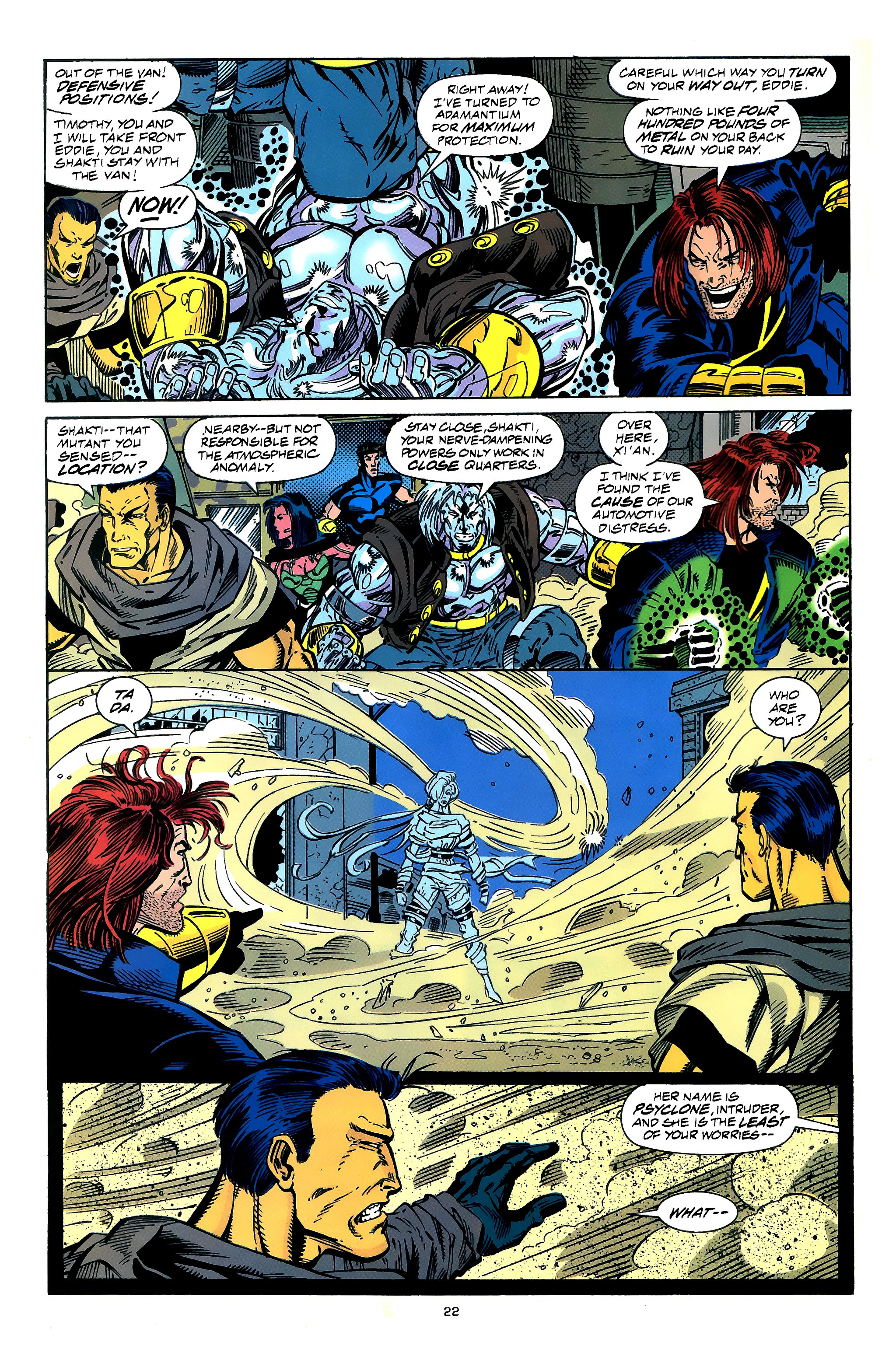 Read online X-Men 2099 comic -  Issue #6 - 18