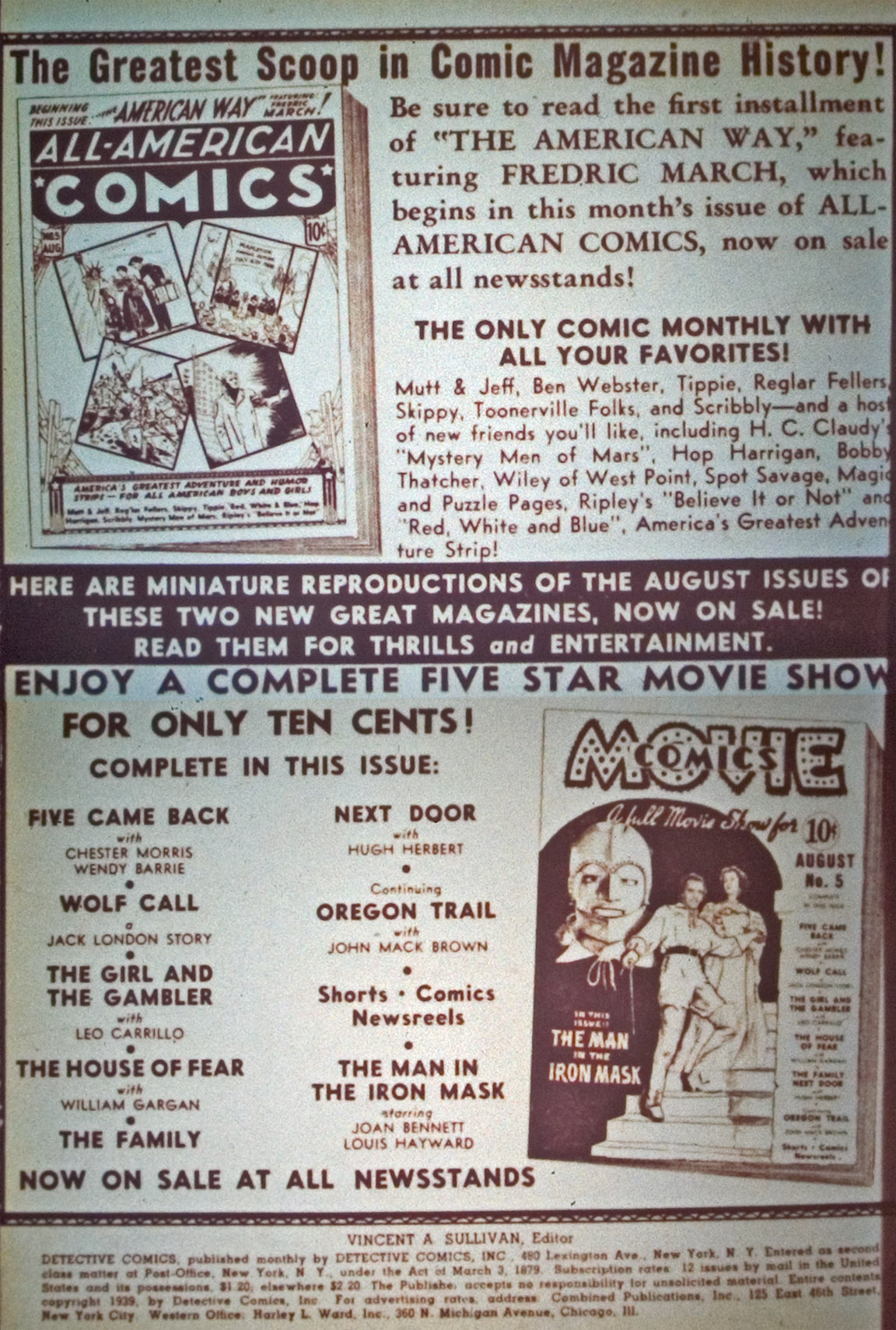 Read online Detective Comics (1937) comic -  Issue #30 - 2
