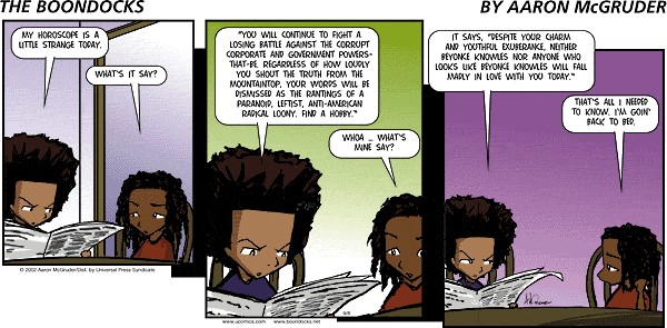 Read online The Boondocks Collection comic -  Issue # Year 2002 - 251