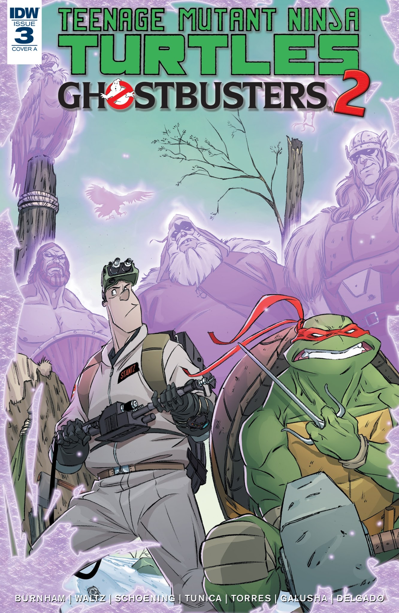 Read online Teenage Mutant Ninja Turtles/Ghostbusters 2 comic -  Issue #3 - 1