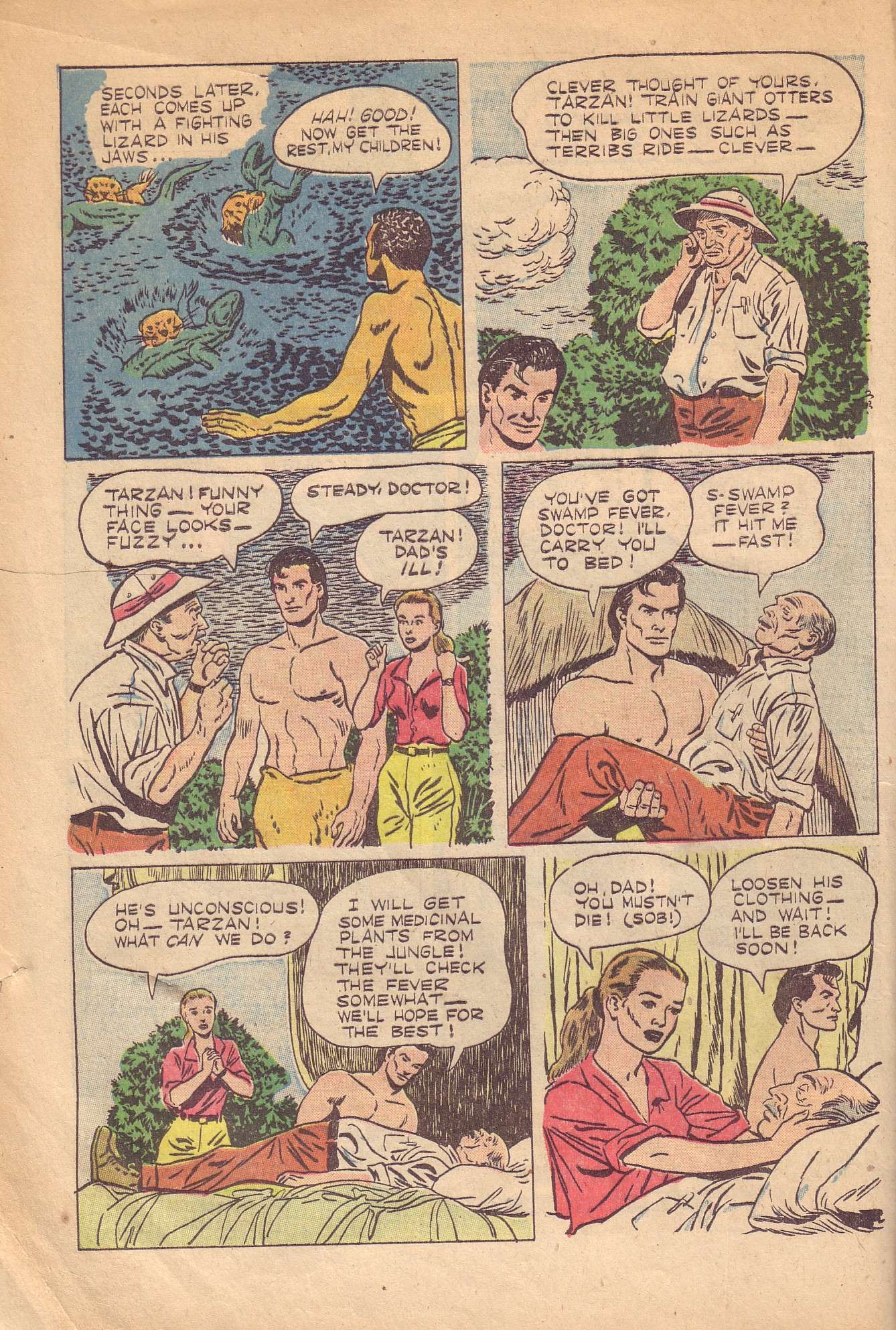 Read online Tarzan (1948) comic -  Issue #50 - 4