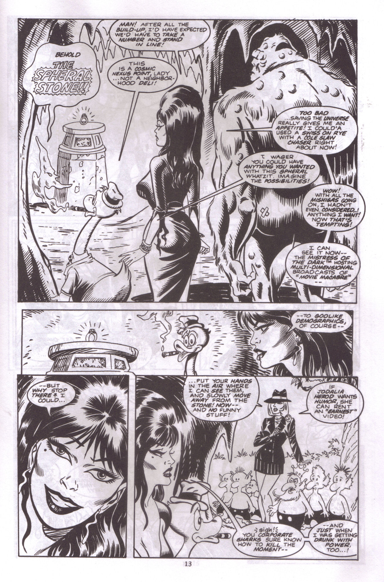 Read online Elvira, Mistress of the Dark comic -  Issue #49 - 15