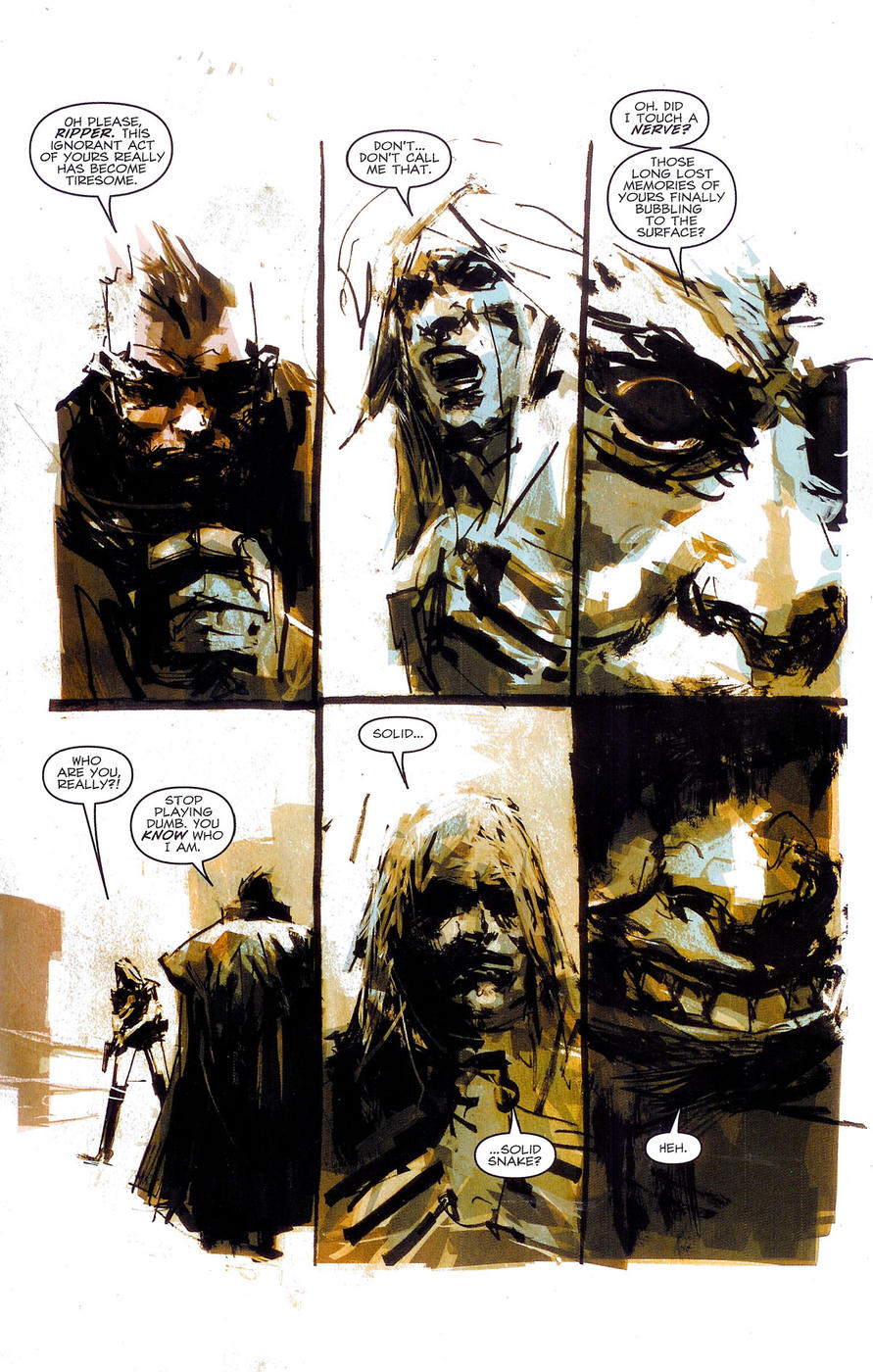 Read online Metal Gear Solid: Sons of Liberty comic -  Issue #5 - 11
