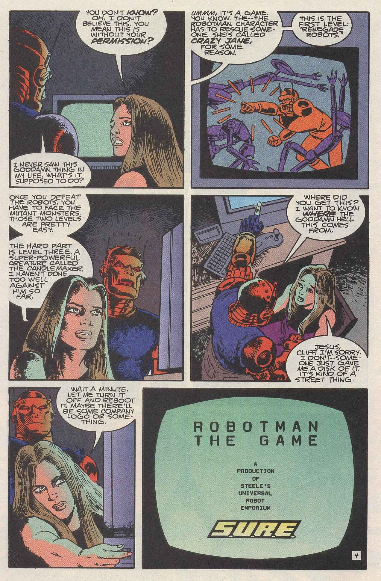 Read online Doom Patrol (1987) comic -  Issue #74 - 5