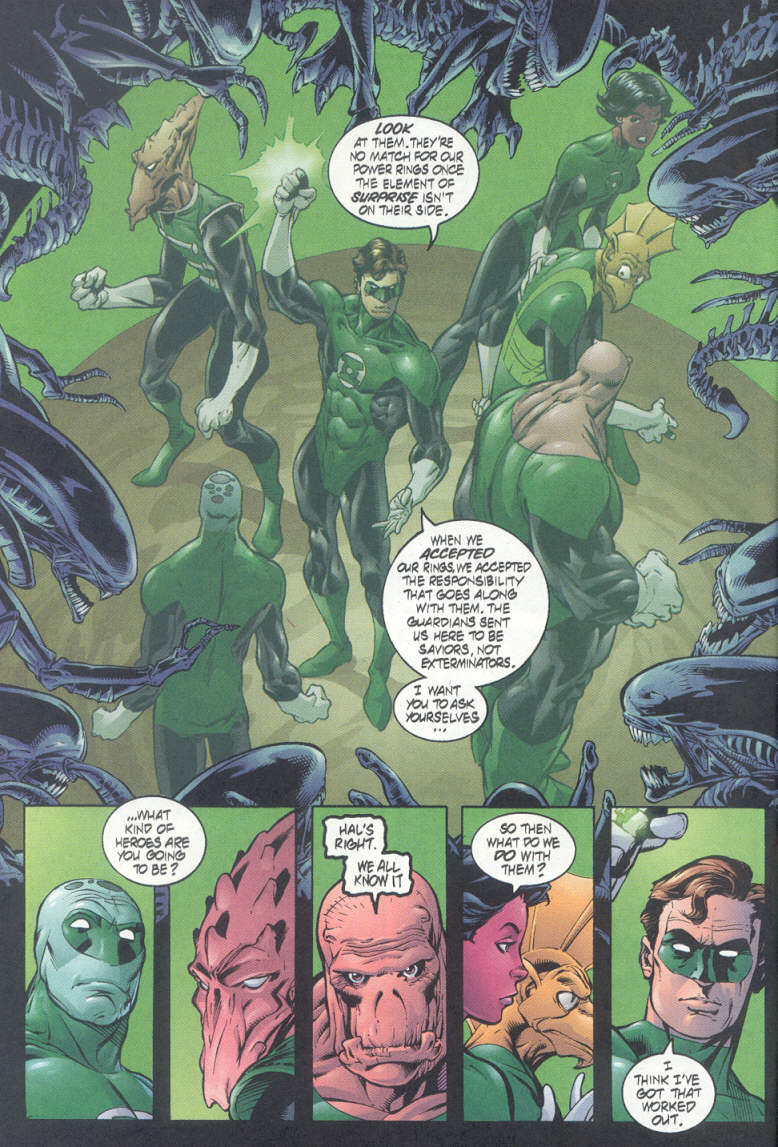 Read online Green Lantern vs. Aliens comic -  Issue #1 - 20
