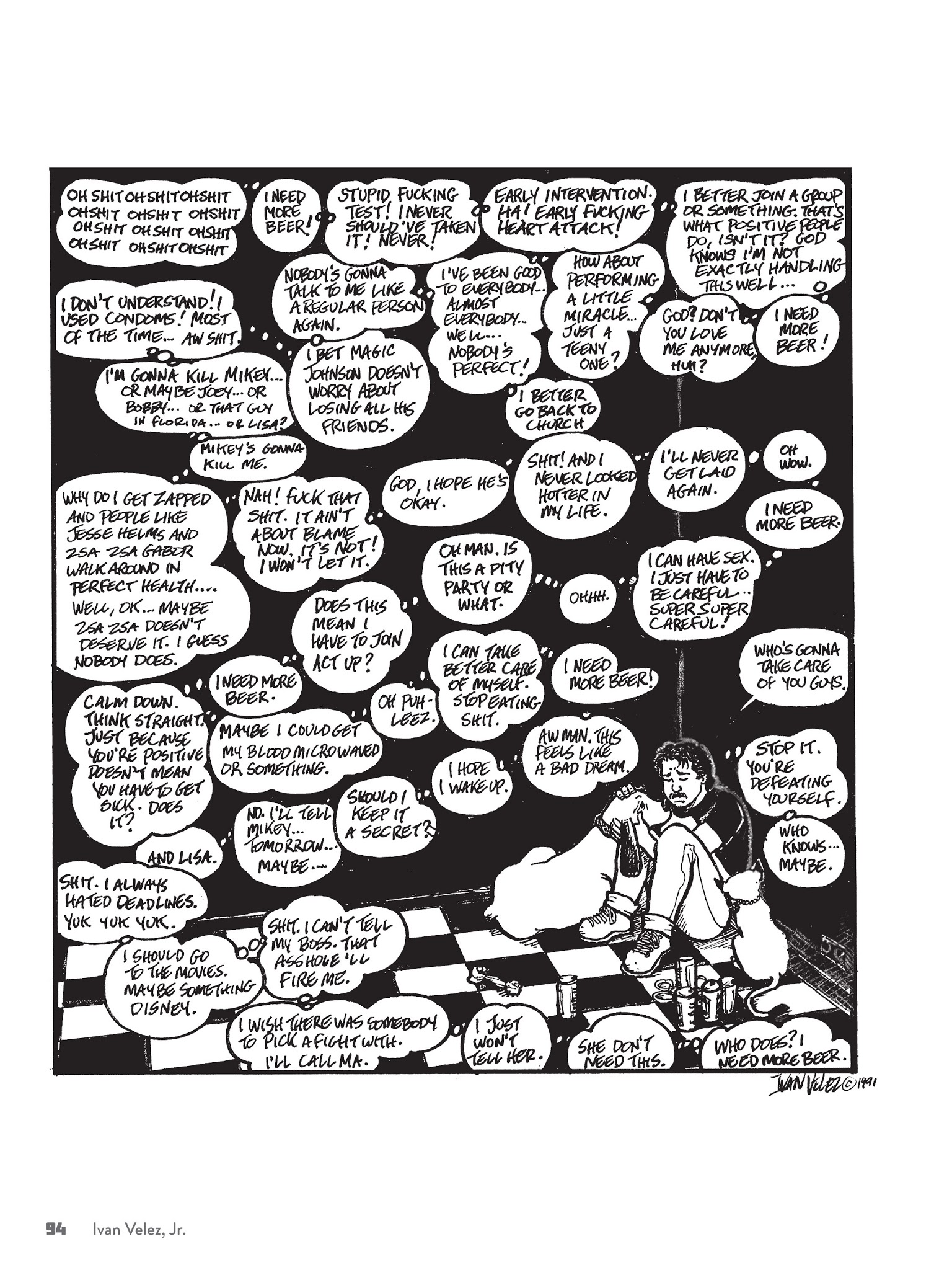 Read online No Straight Lines: Four Decades of Queer Comics comic -  Issue # TPB - 107