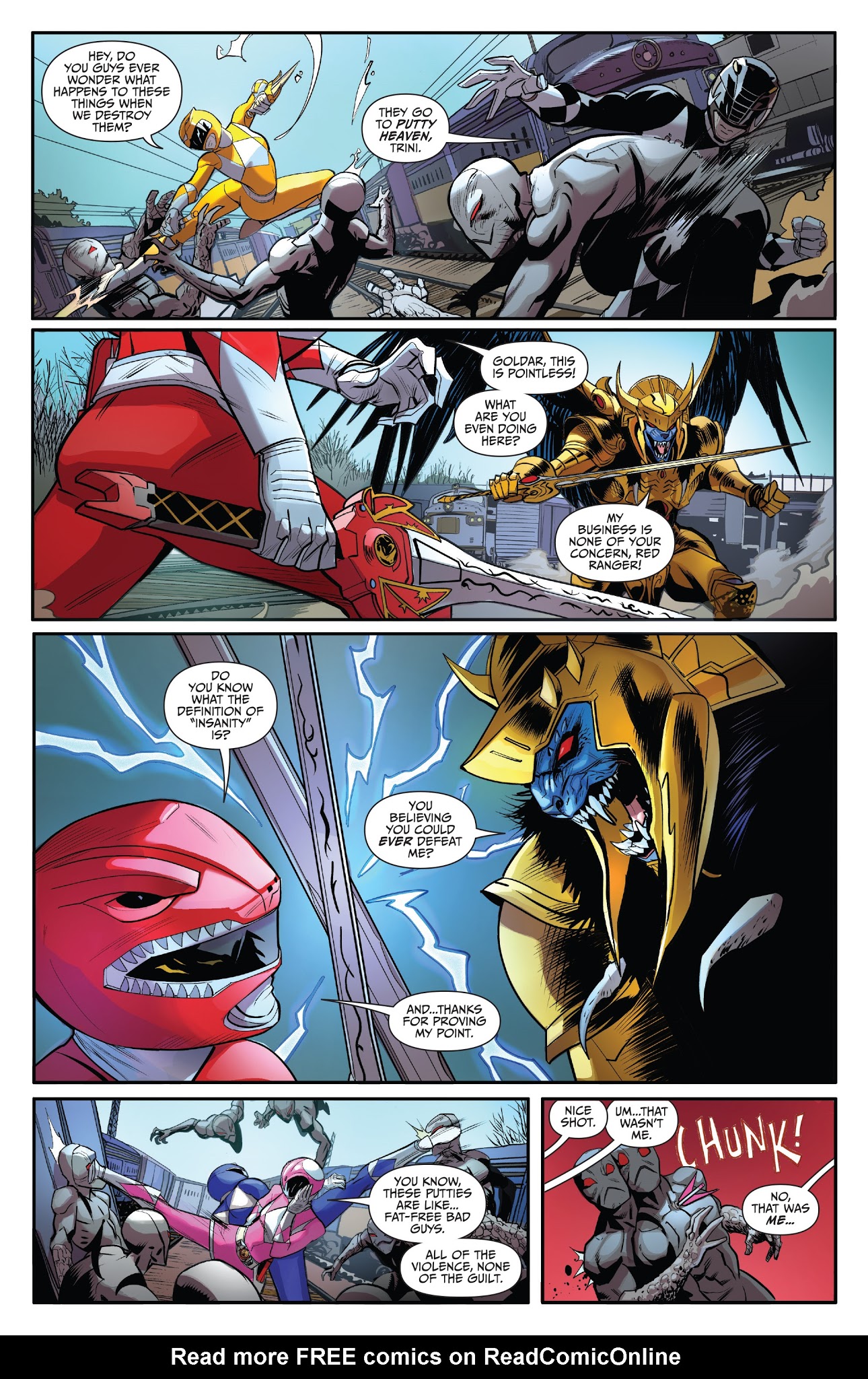 Read online Saban's Go Go Power Rangers comic -  Issue #9 - 11