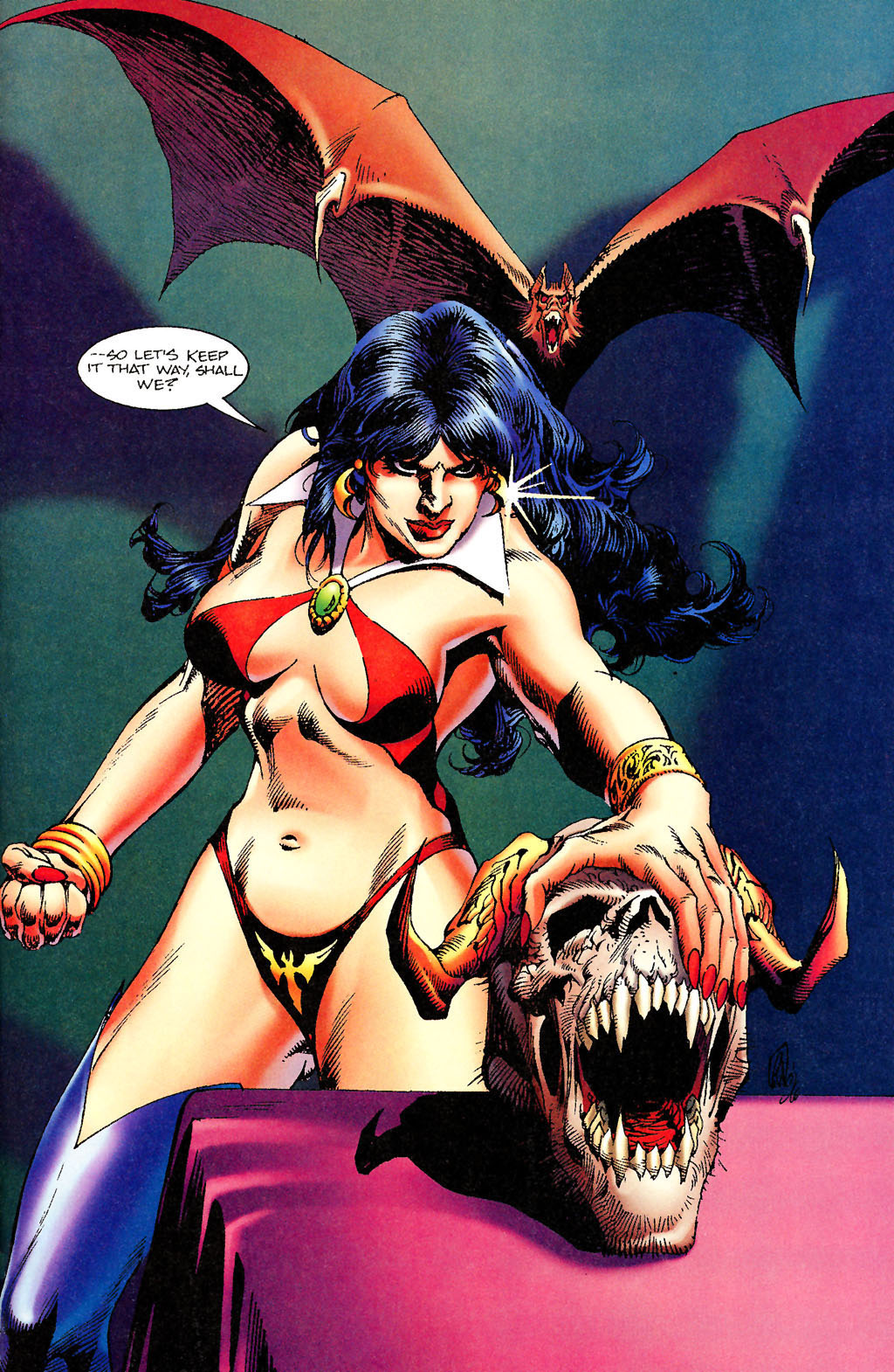 Read online Vampirella Strikes (1995) comic -  Issue #4 - 27