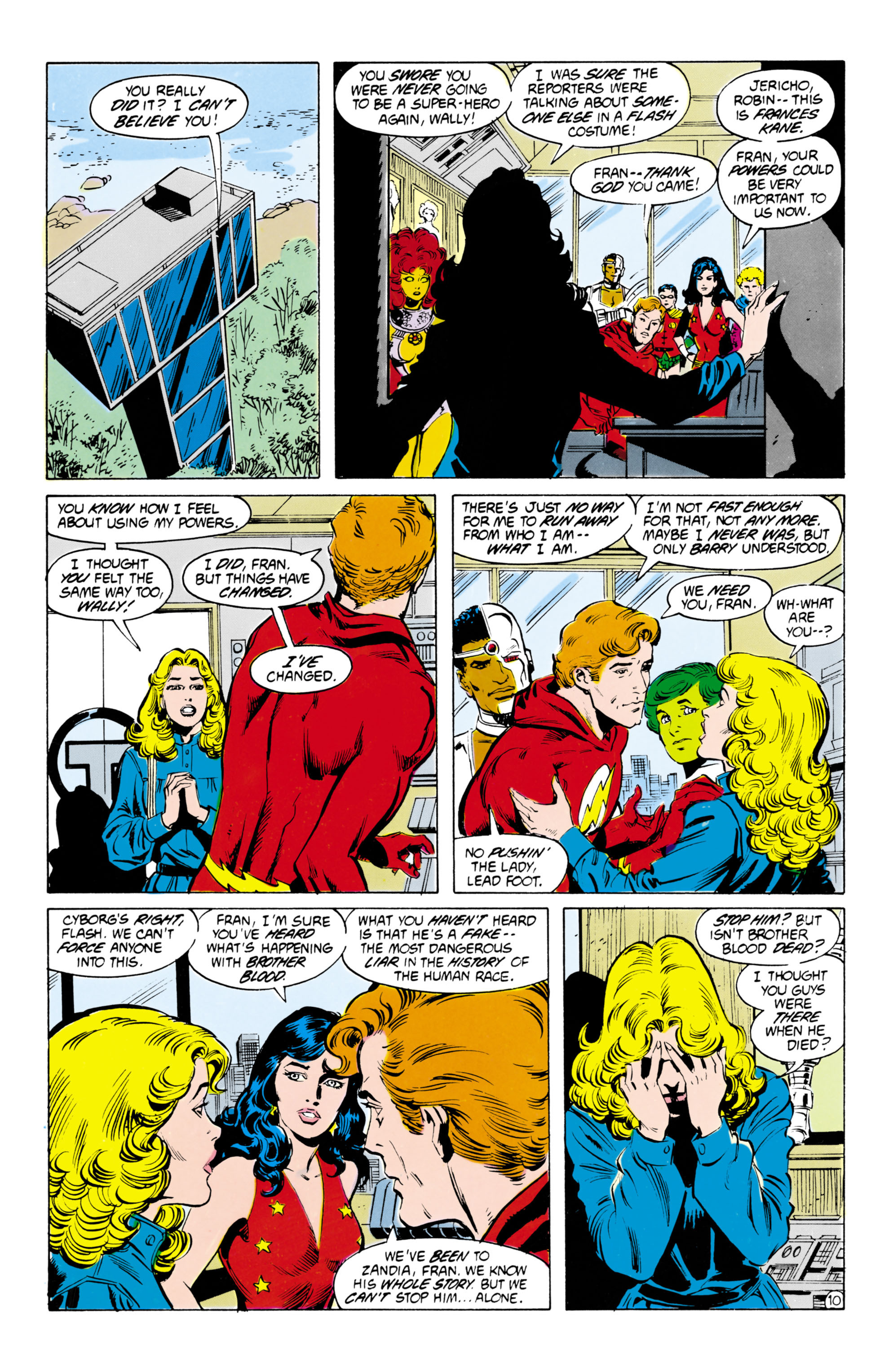 Read online The New Teen Titans (1984) comic -  Issue #28 - 10