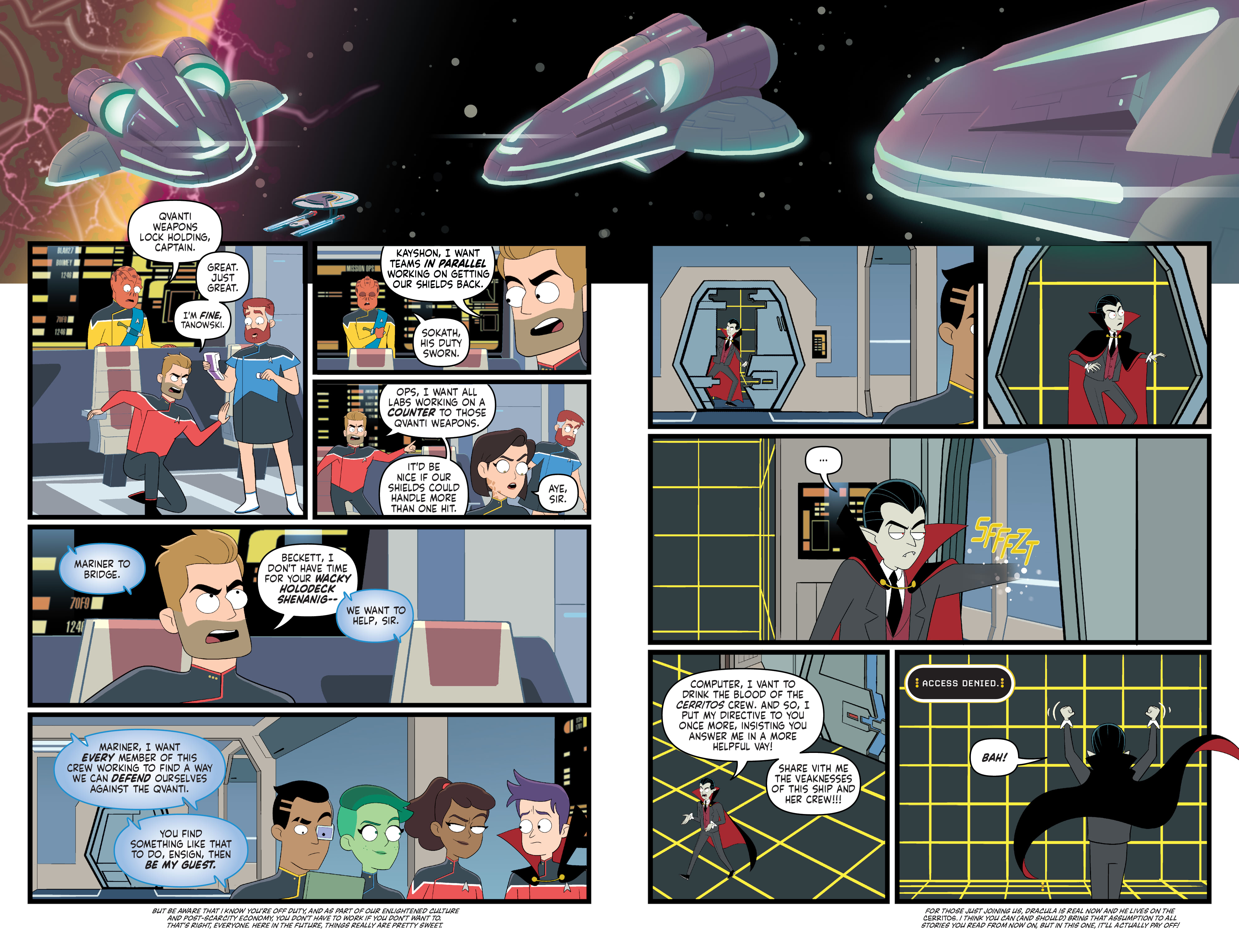 Read online Star Trek: Lower Decks comic -  Issue #3 - 4