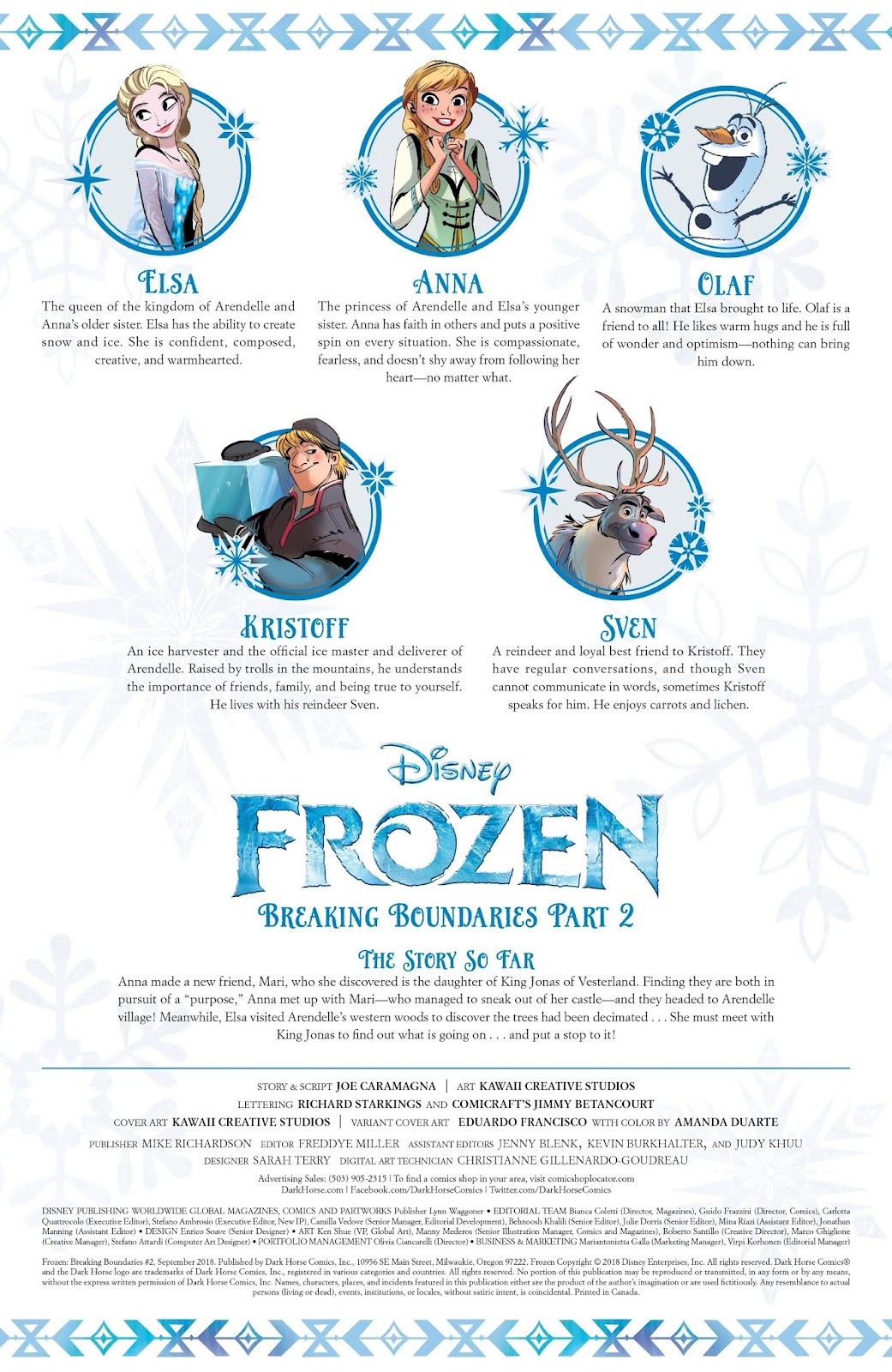 Disney Frozen: Breaking Boundaries issue 2 - Page 2