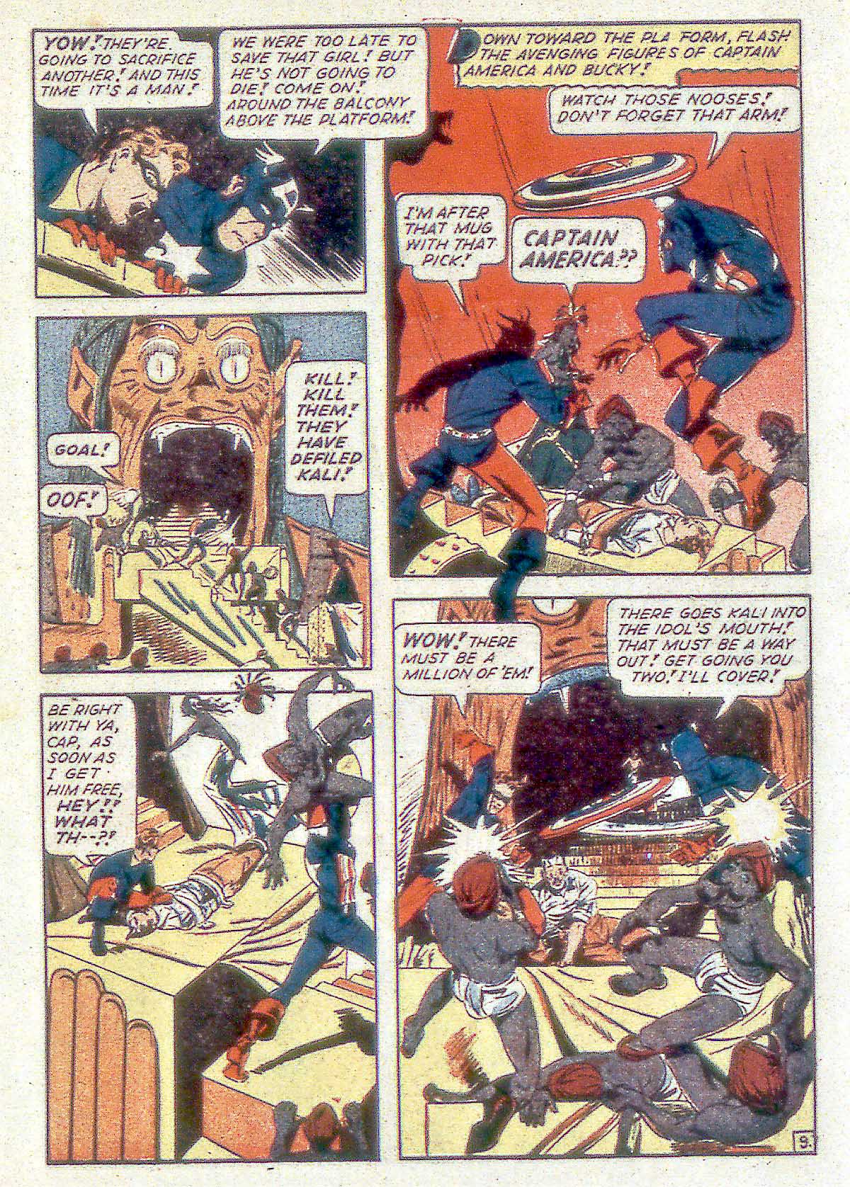 Read online Captain America Comics comic -  Issue #34 - 11